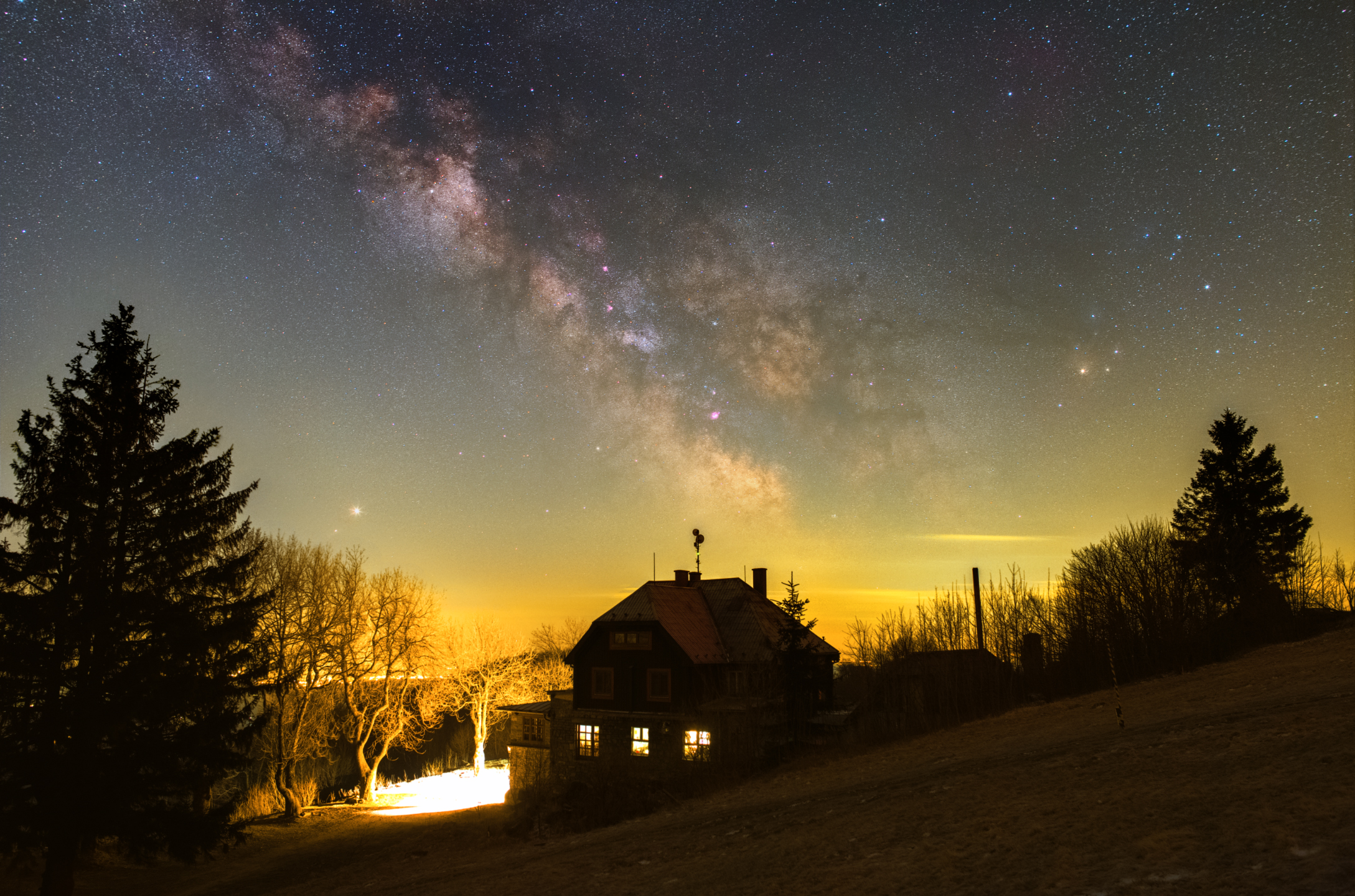 Mliečna dráha z Javoriny