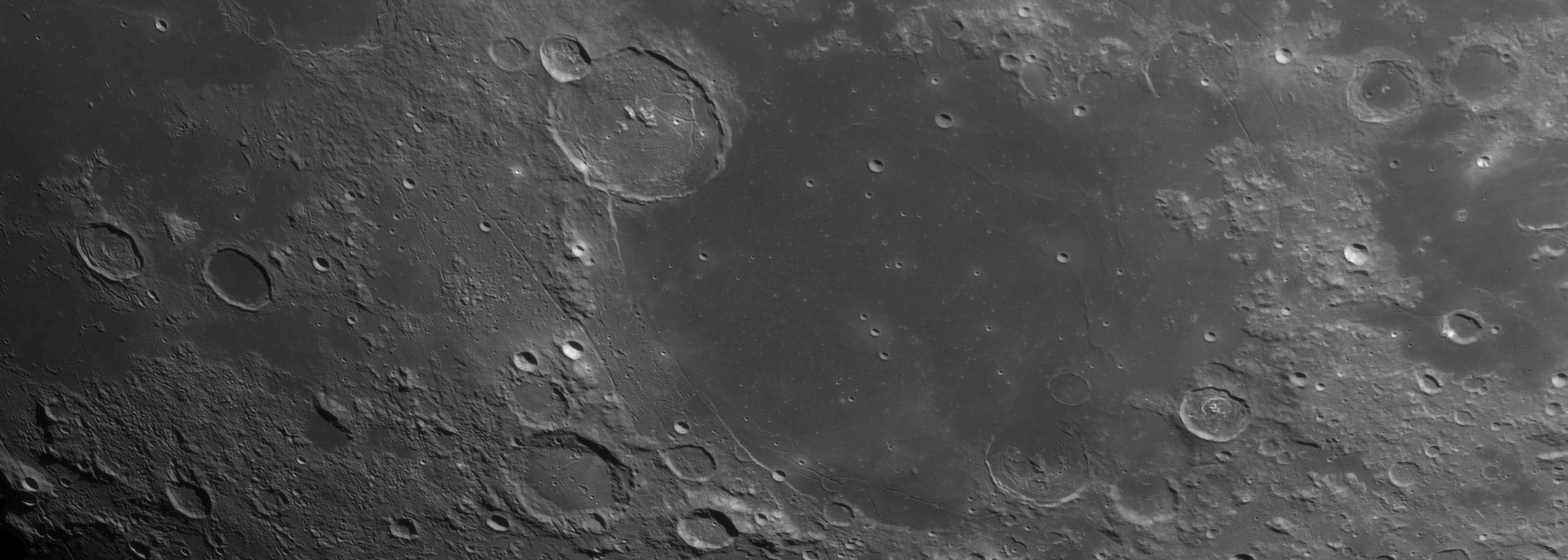 Hansteen, Billy, Mare Humorum, Gassendi, Doppelmayer, Vitello