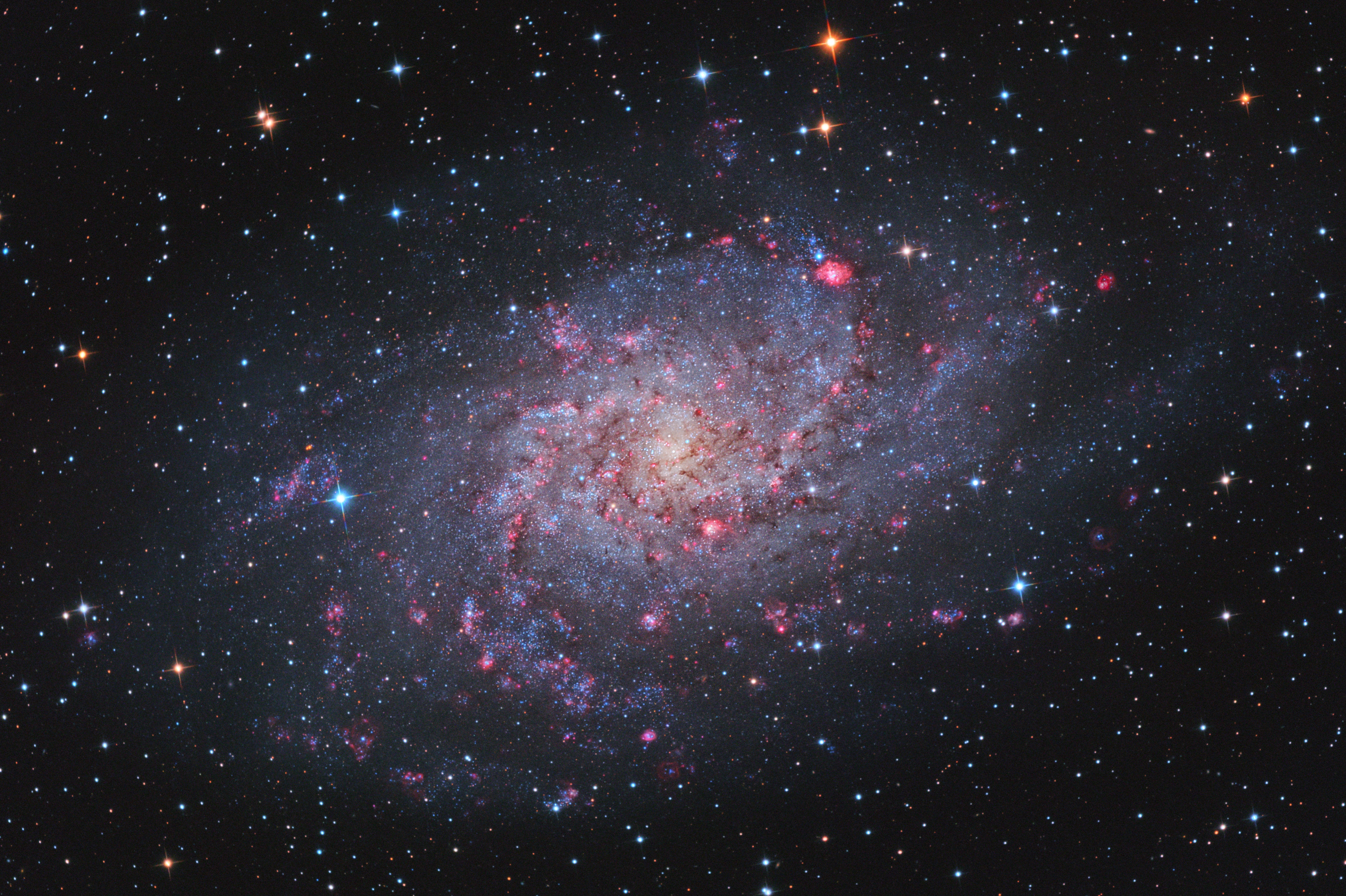 M33 - Tringulum galaxy - HaLRGB