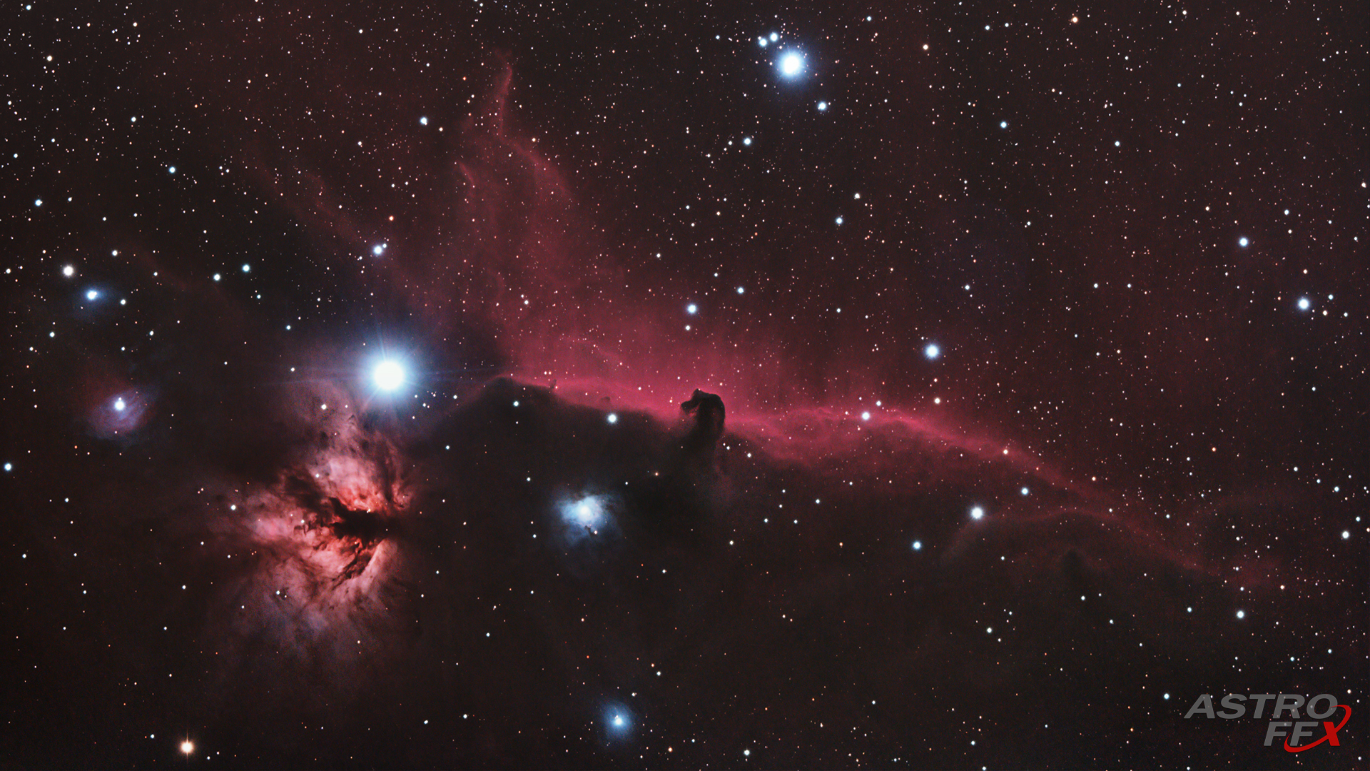 B33 Koňská hlava a NGC2024 Planímek