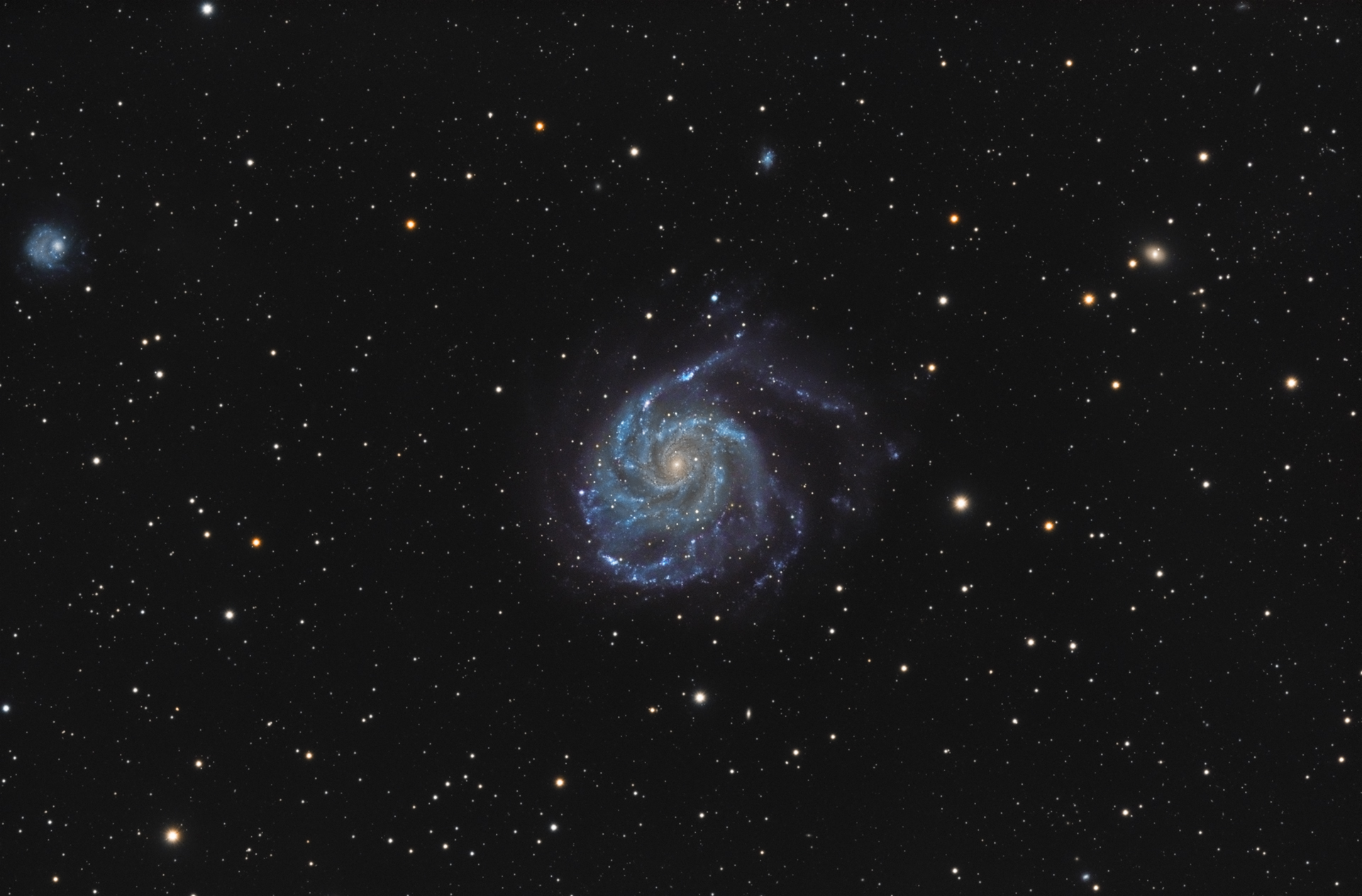 M101 Větrník (HaLRGB)