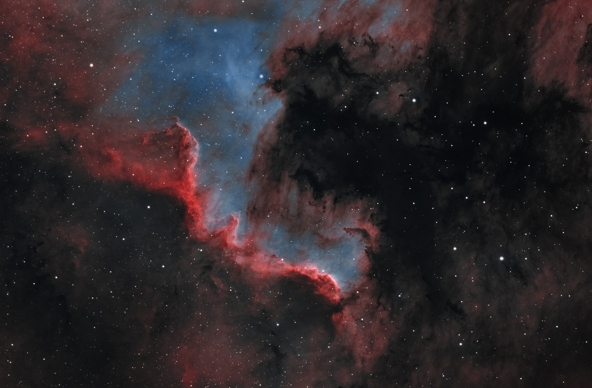 NGC7000 - HOO kombinace