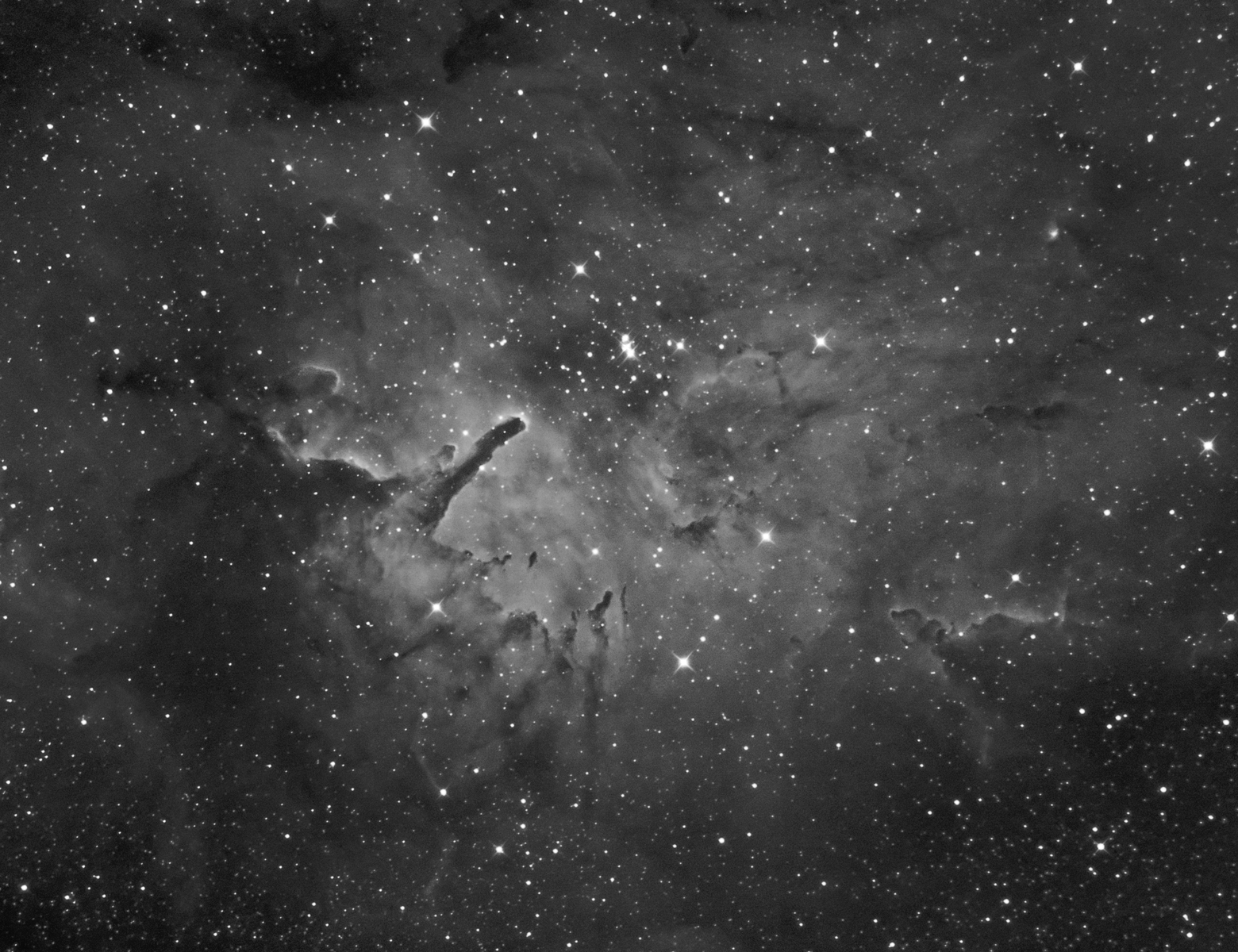 NGC6823 a okolí
