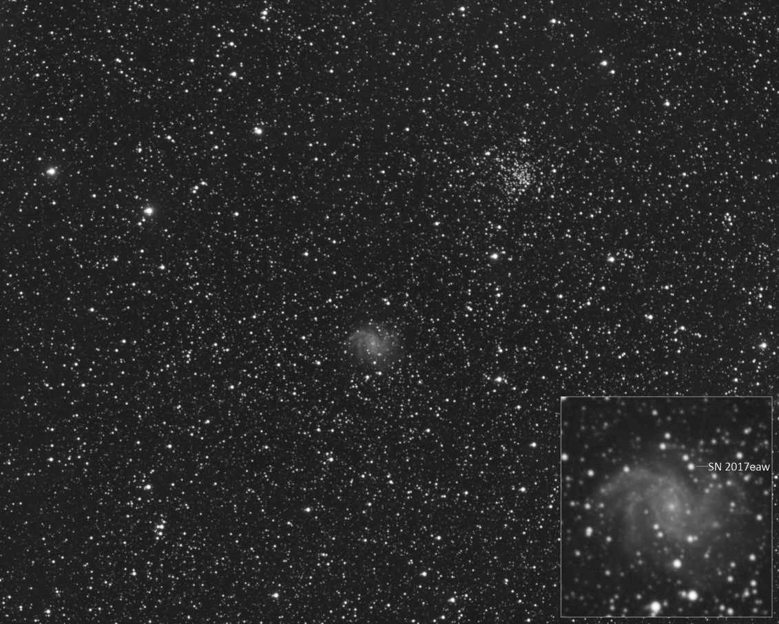 Supernova SN2017 eaw