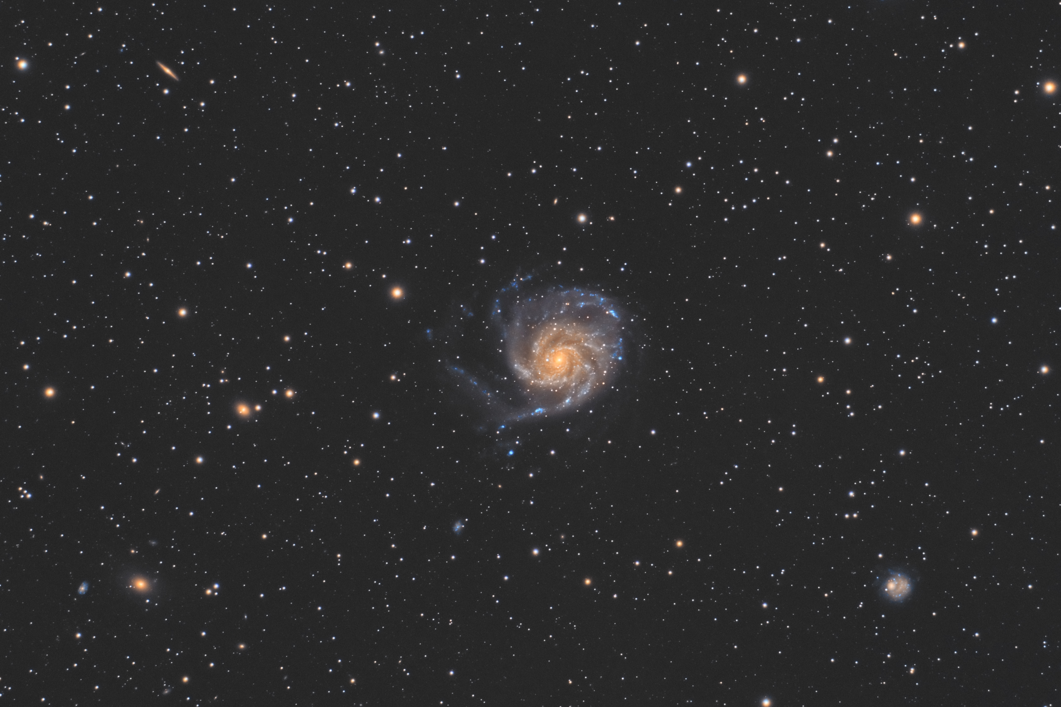 M101 a okolí