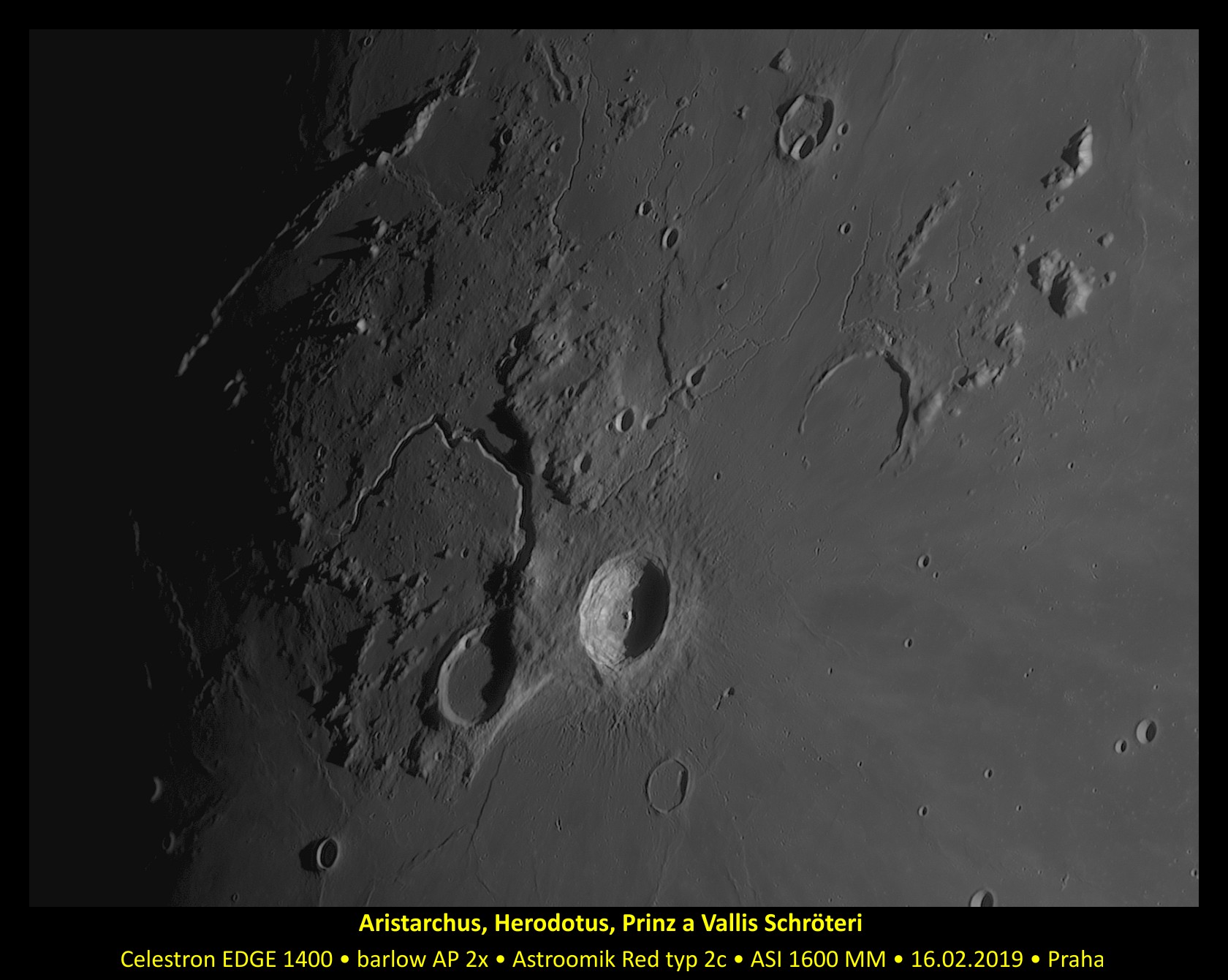 Aristarchus, Herodotus, Prinz a Vallis Schröteri