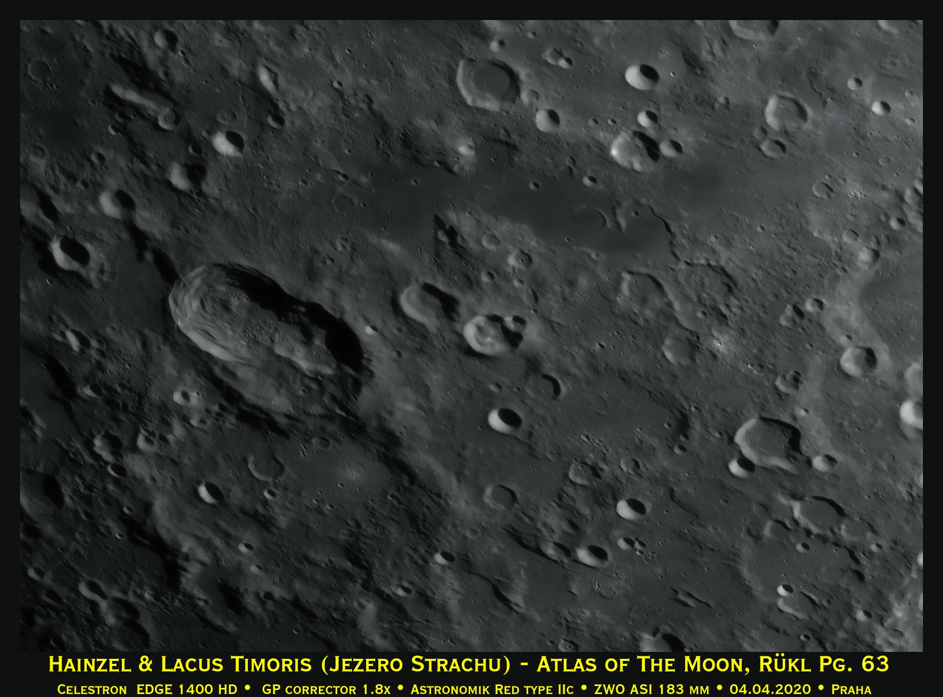 Hainzel a Jezero strachu (Lacus Timoris)