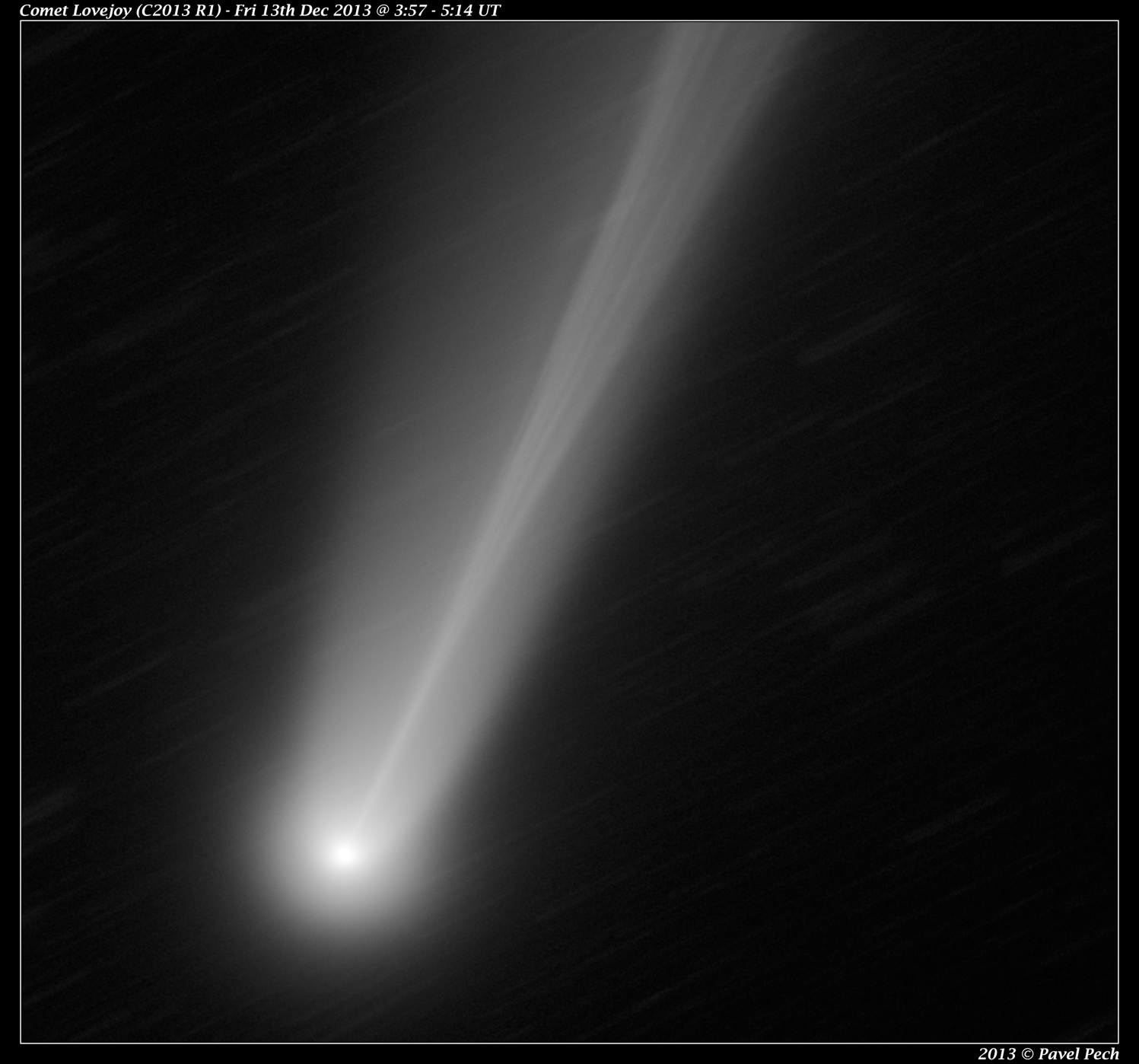 Comet Lovejoy (C2013 R1) 13th Dec 2013