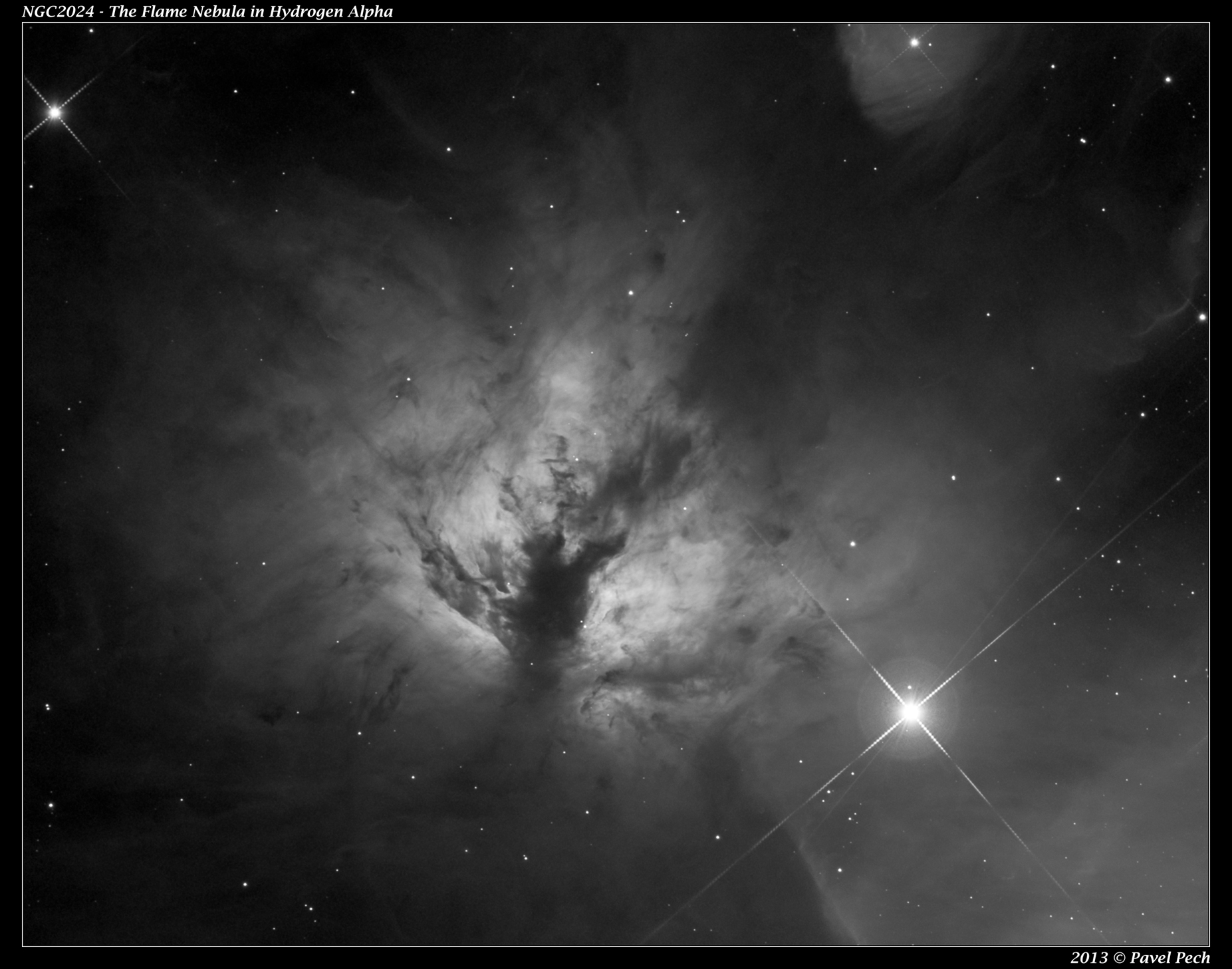 NGC2024 - The Flame Nebula