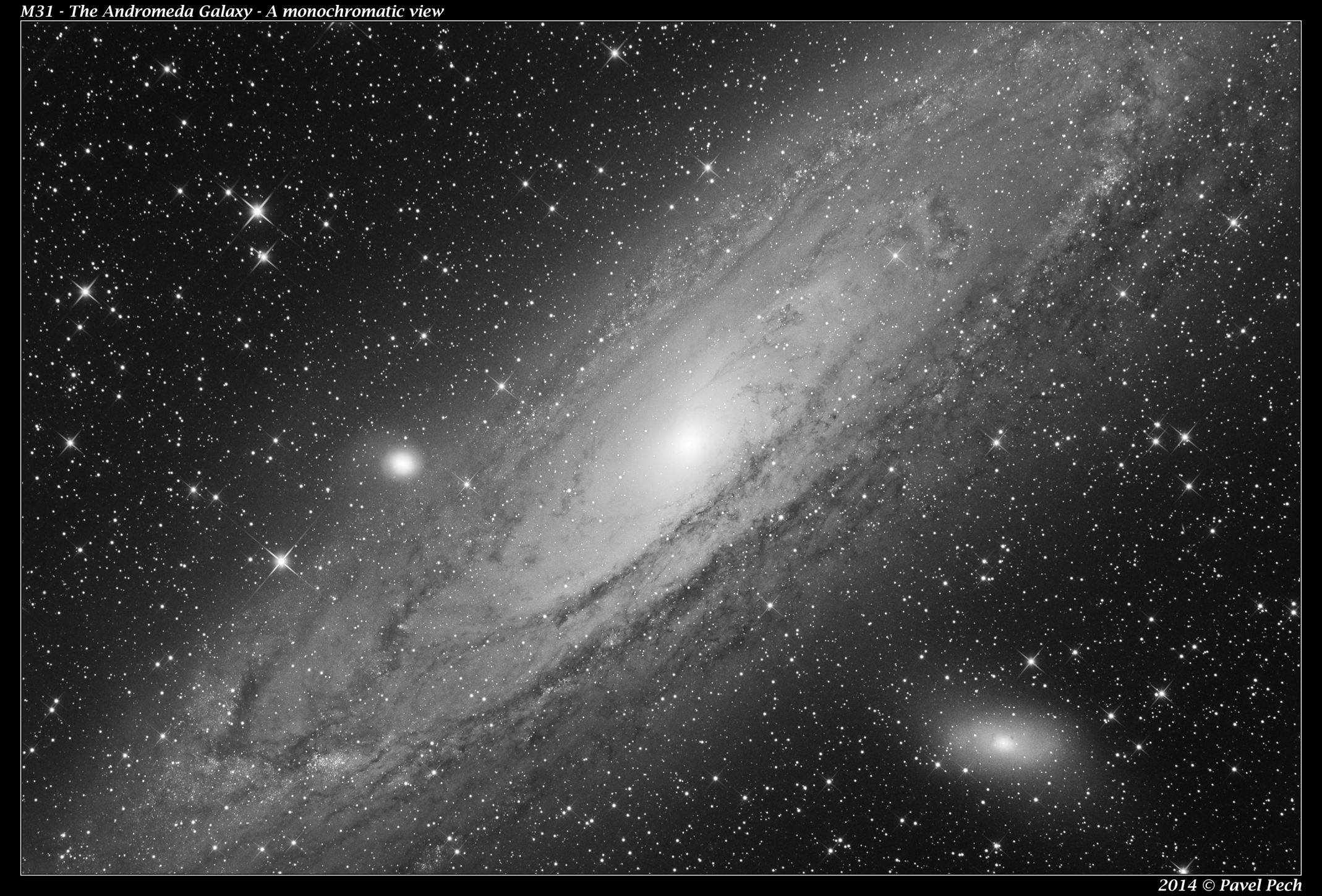 M31 - Andromeda Galaxy - Luminance