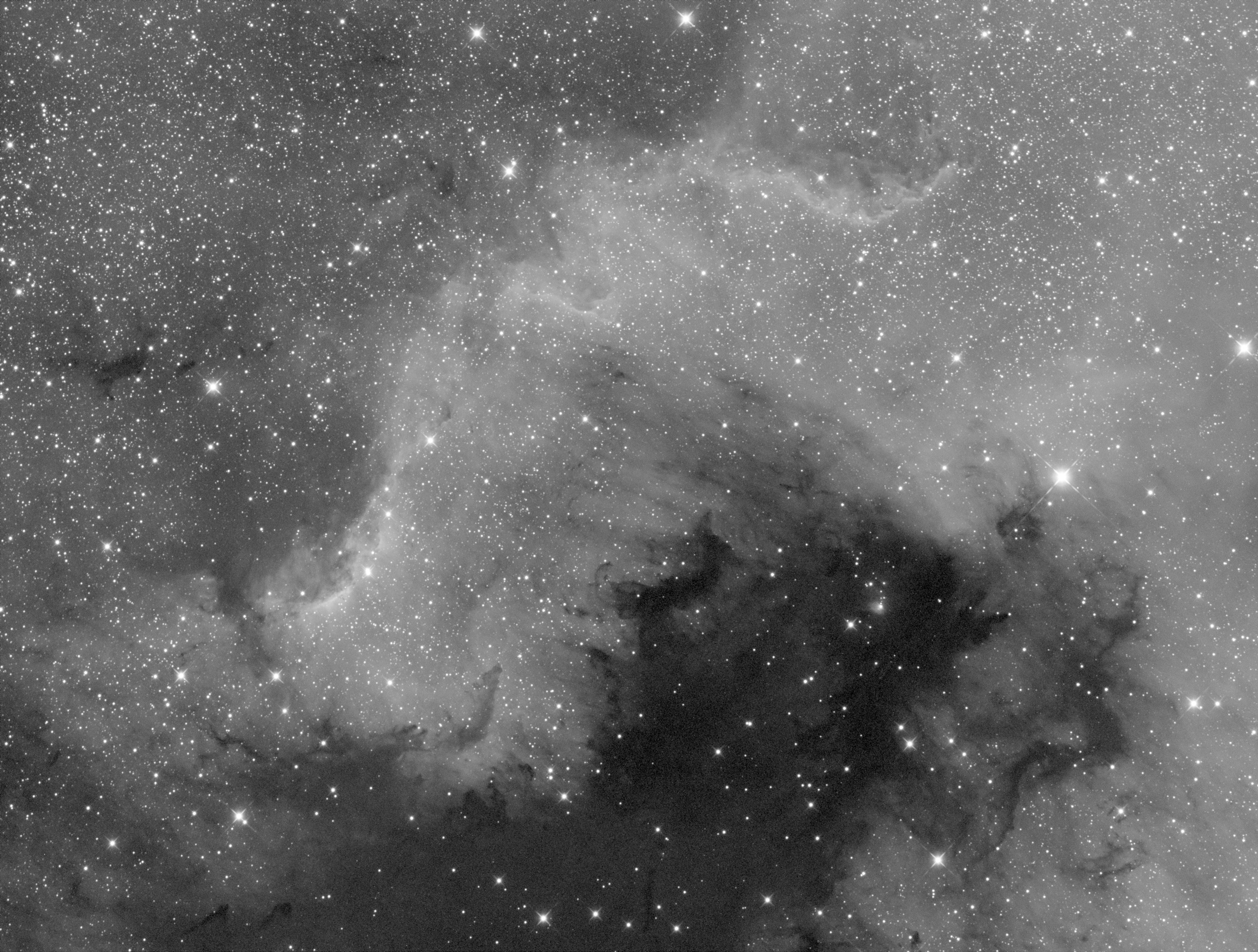 USA alias NGC7000 - R (TEST)