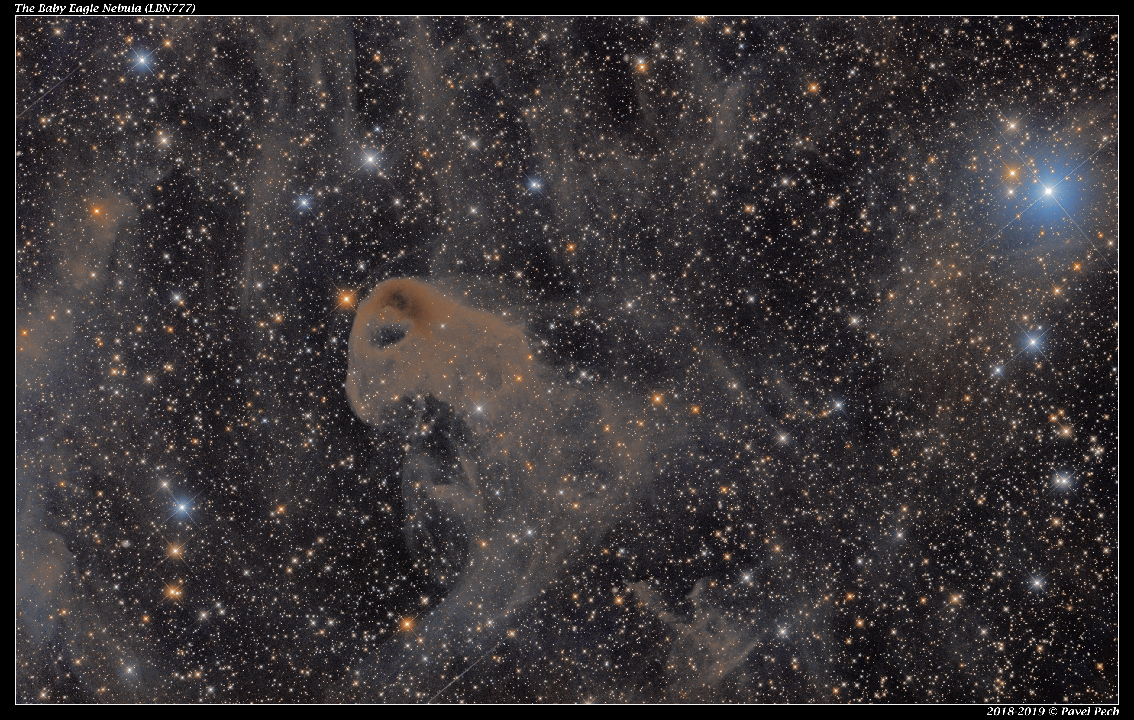 The Baby Eagle Nebula (LBN777)