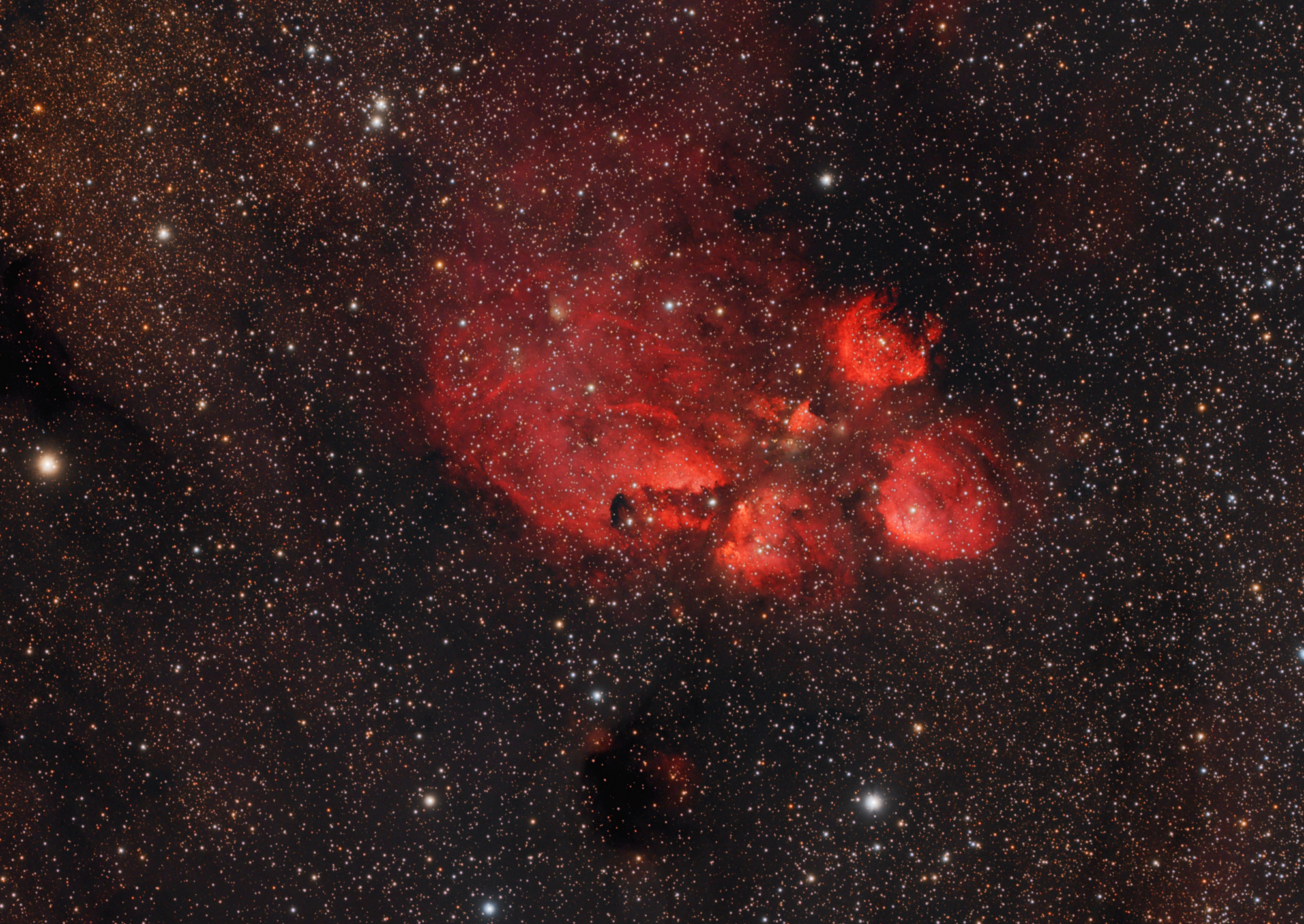 NGC6334 - Cat's Paw - RGB