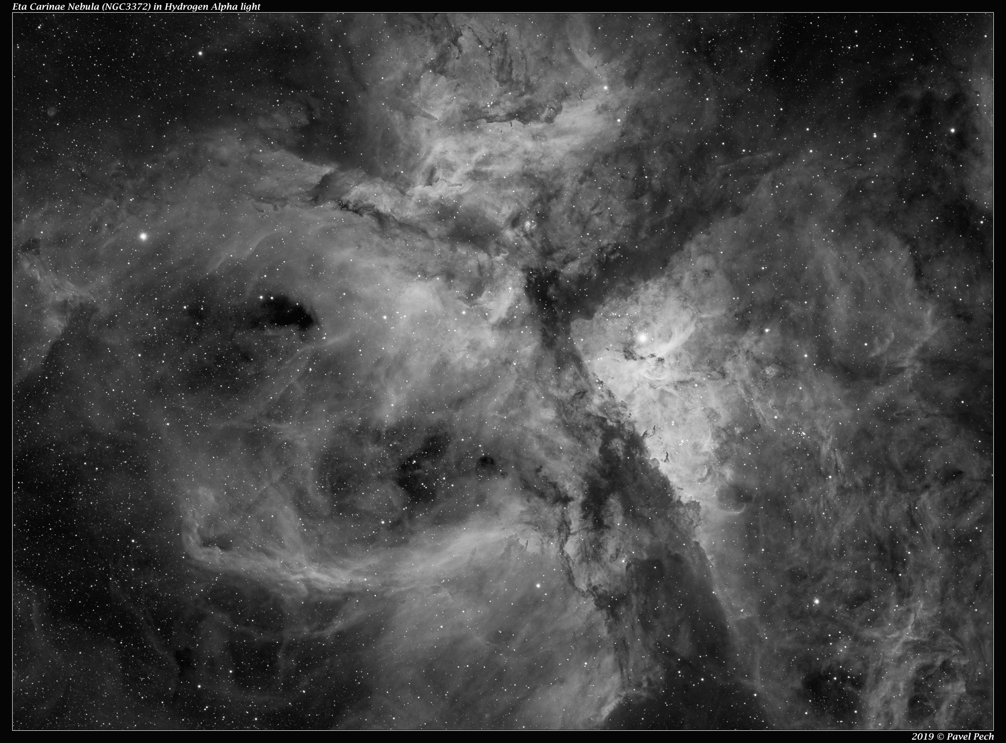 NGC3372 - Eta Carinae - Hydrogen Alpha