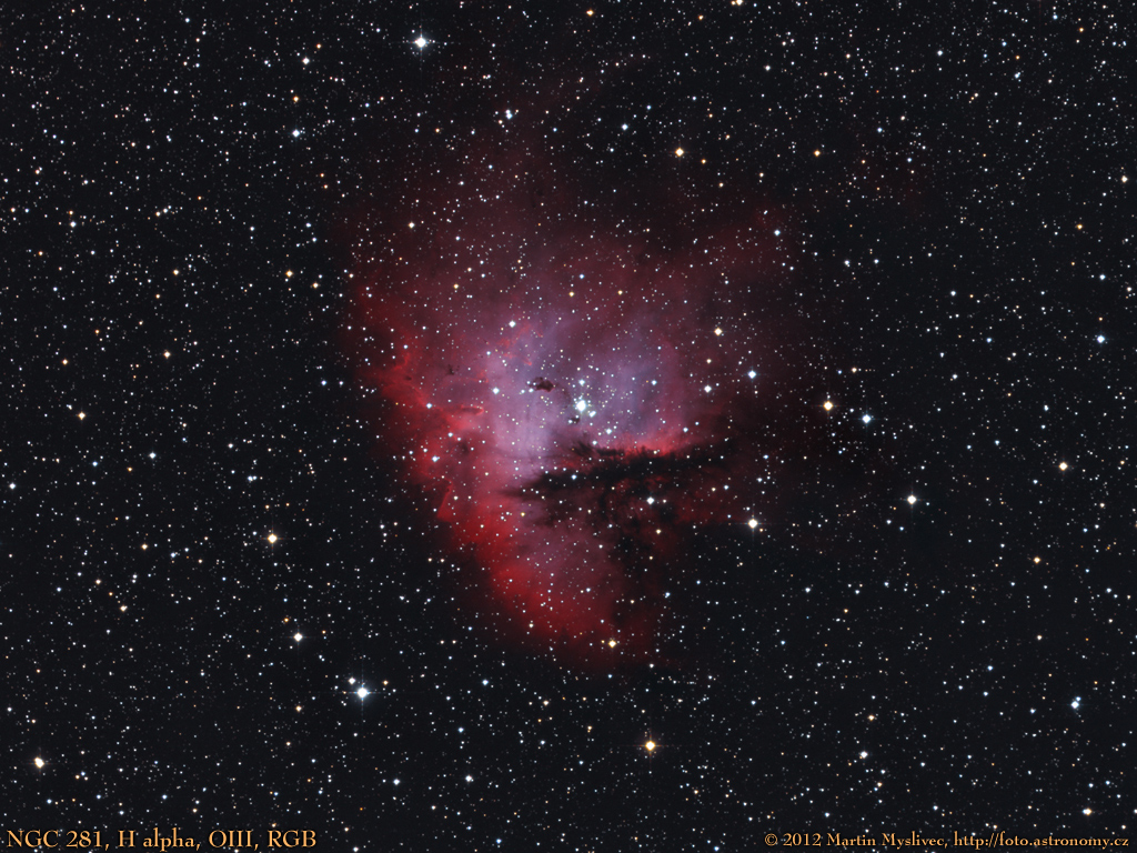 NGC281 Pacman nebula