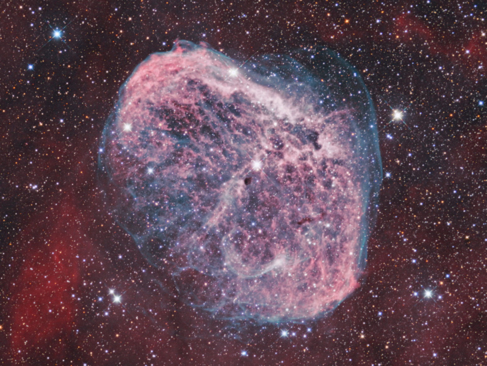 NGC6888, Srpková mlhovina