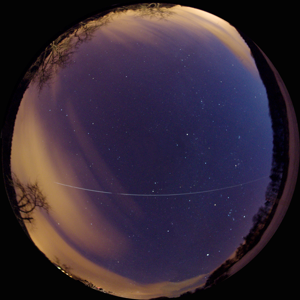 Přelet ISS 19.3.2009