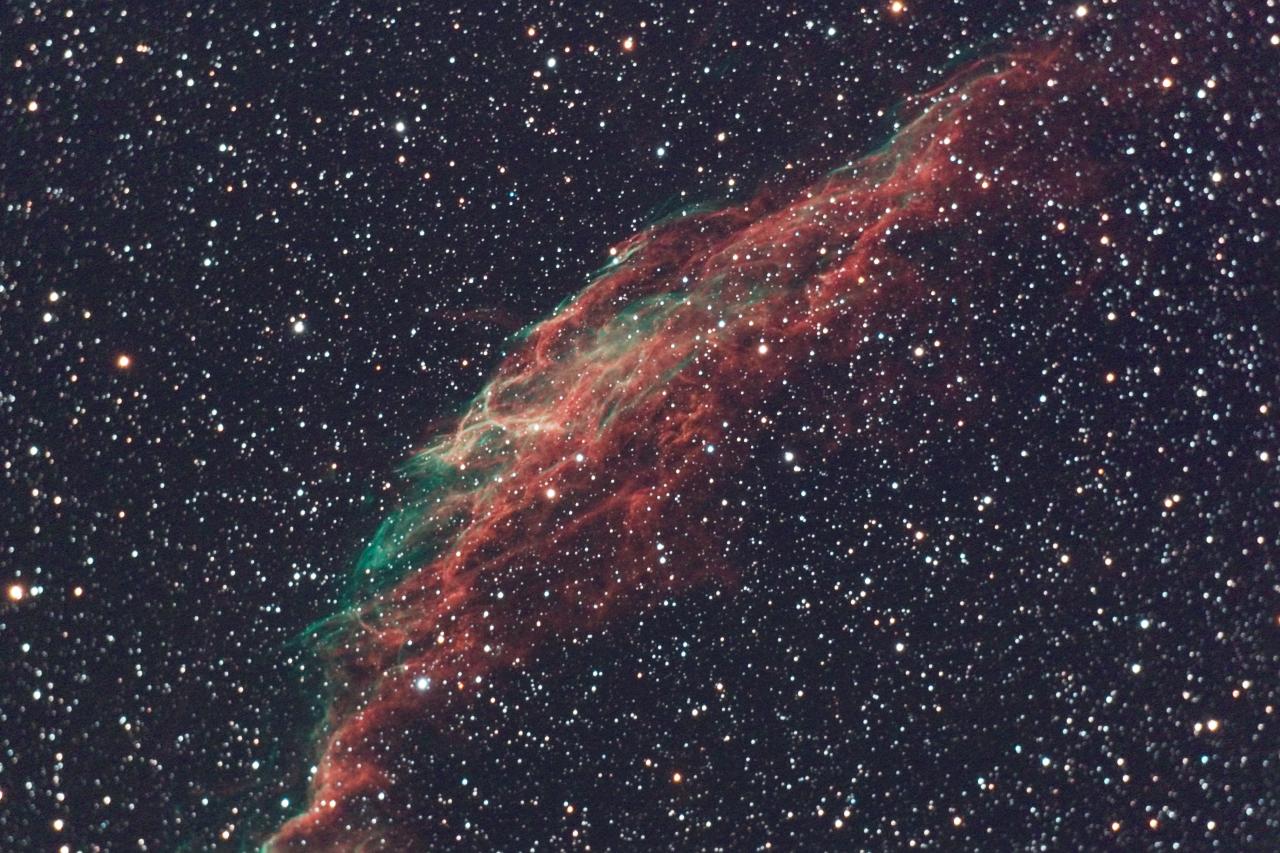 Závojová mlhovina NGC6992