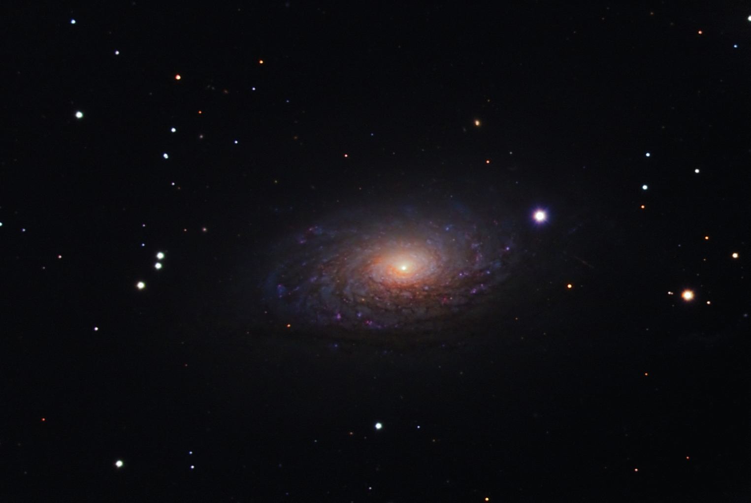 Galaxie M63 LRGB