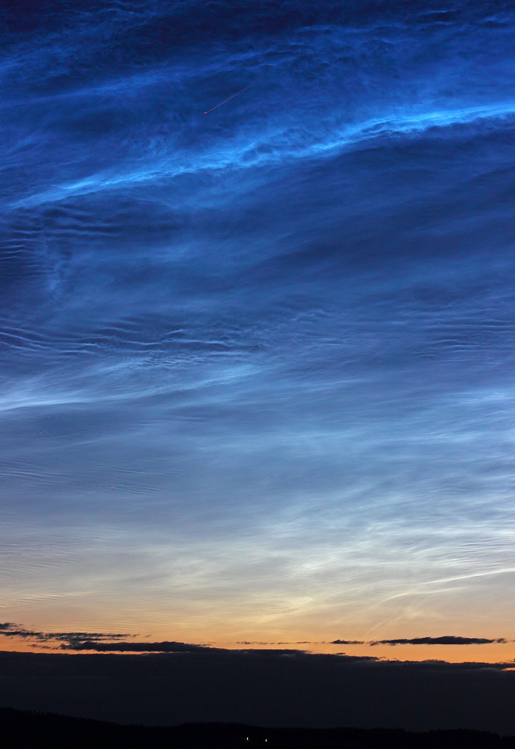 Noční svítící oblaka