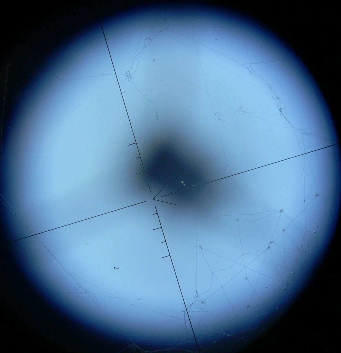 ''hvězdná mapa v hledáčku''