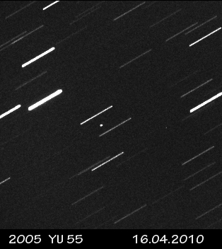 asteroid 2005  YU 55