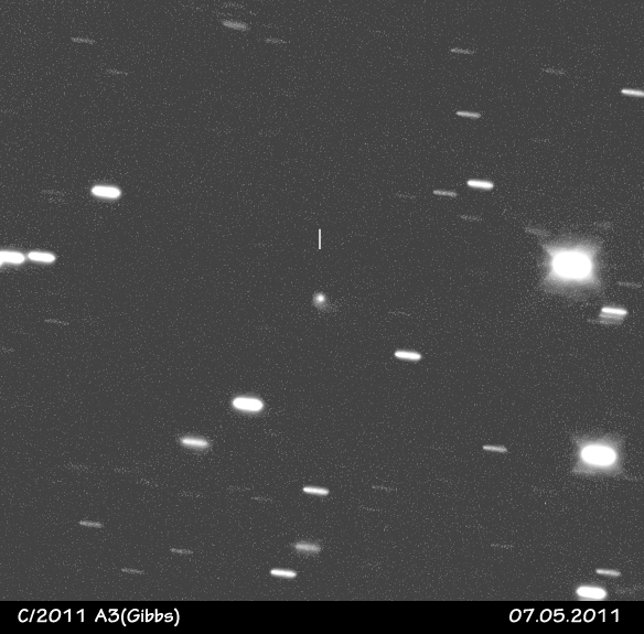 kometa  C/2011 A3 (Gibbs)