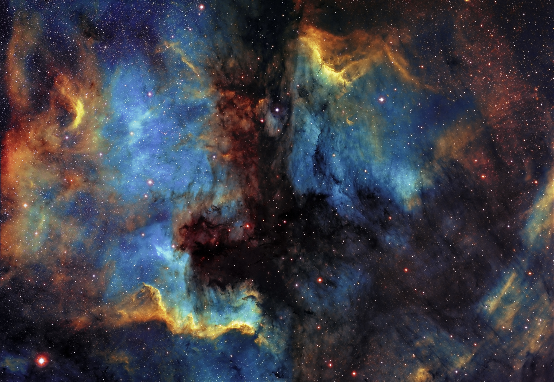 NGC7000 & IC 5067 - North America & Pelican nebula