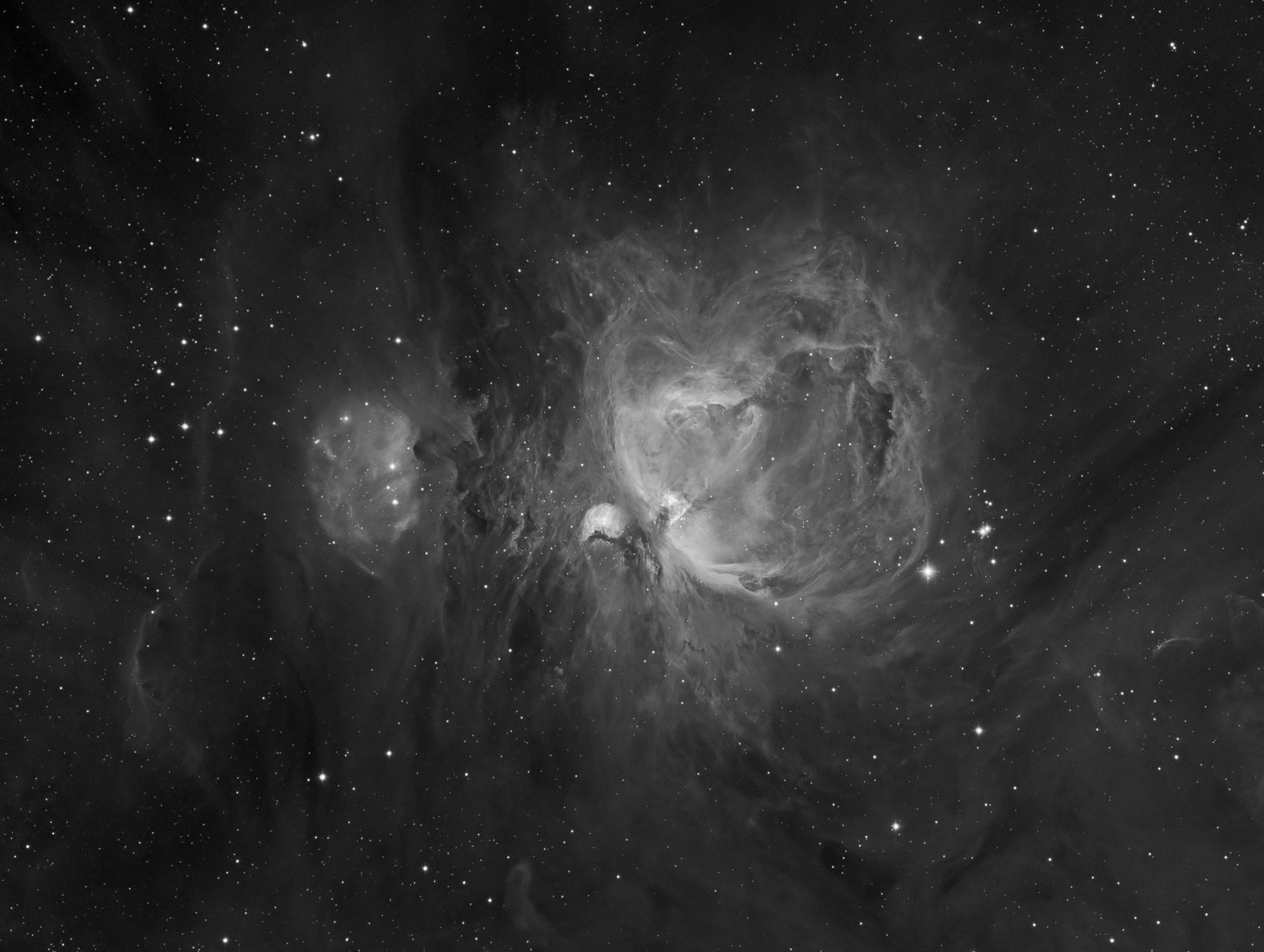 M42 - Orion Nebula - Hydrogen Alpha
