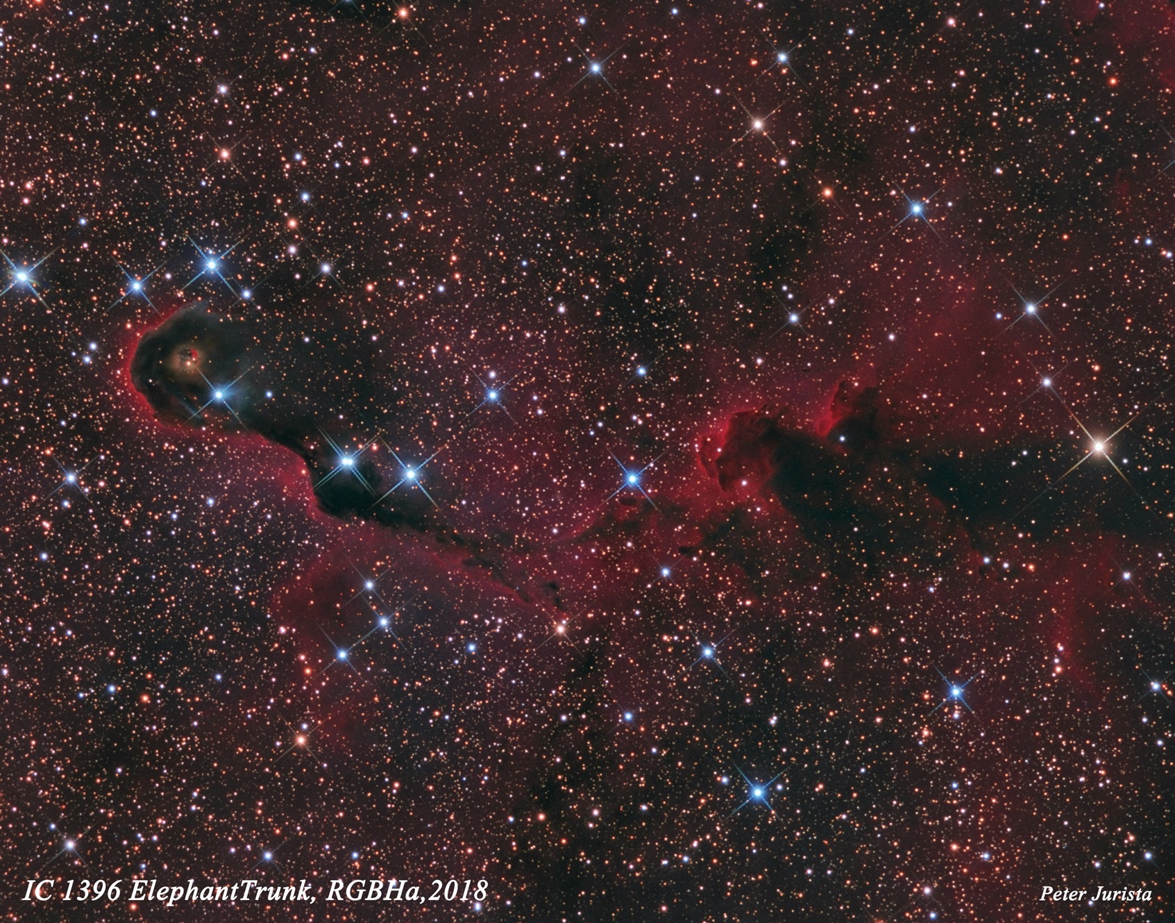 IC1396, RGB-Ha
