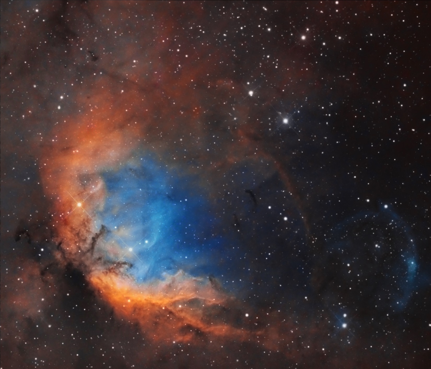 Tulip nebula, HST