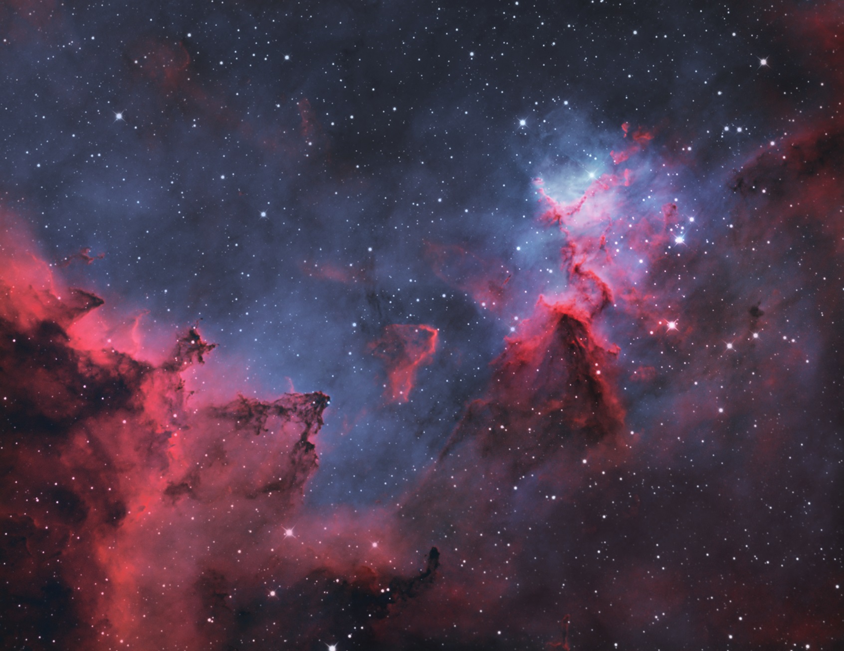 IC 1805 Bicolor