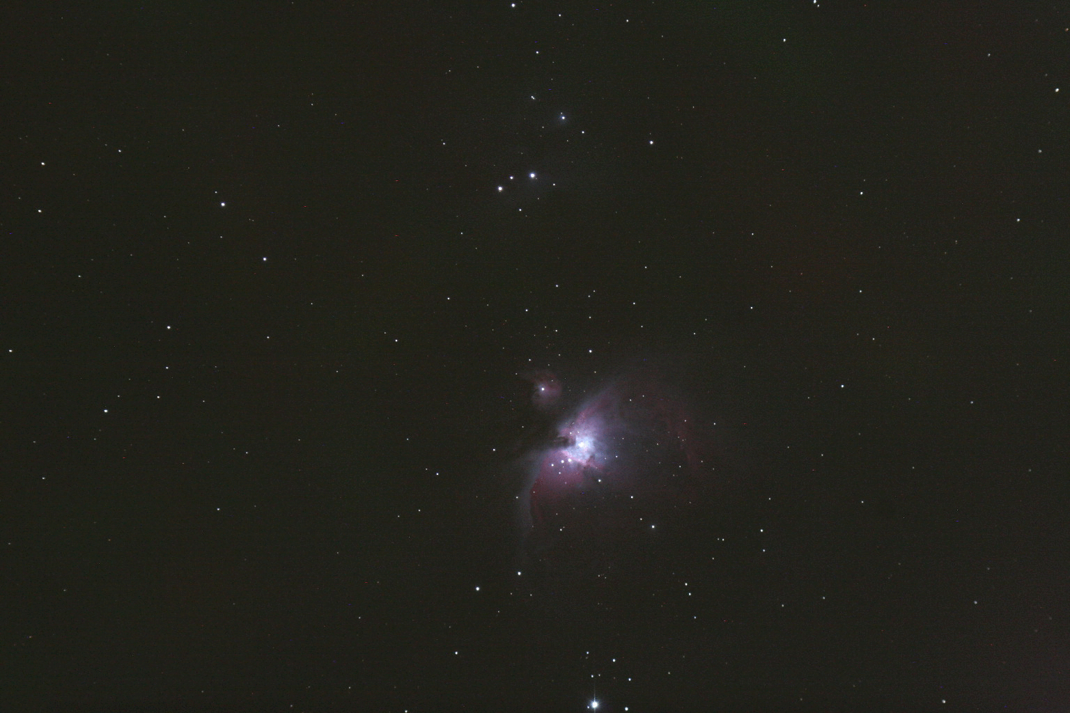 Airglow a M42