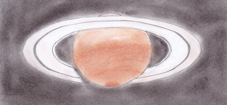 Saturn - kresba