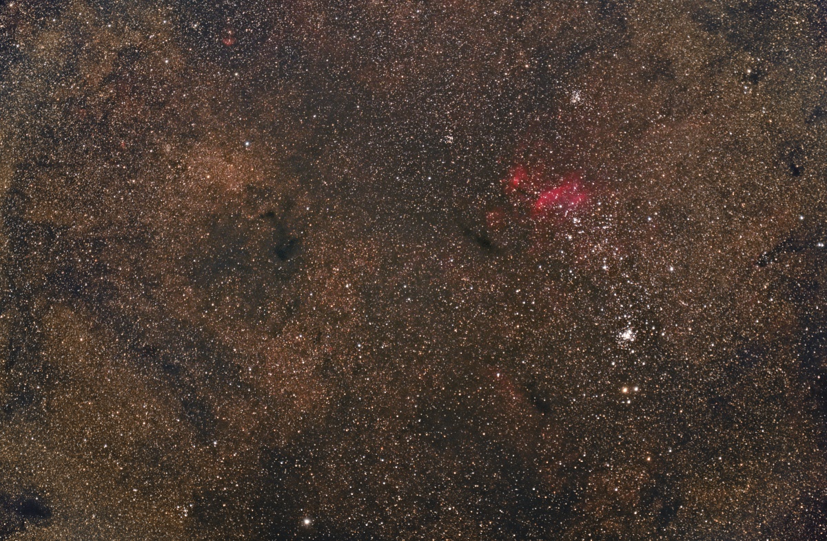 IC4628 NGC 6321, Prawn Nebula, Northern Jewel Box, Zeta Scorpii 