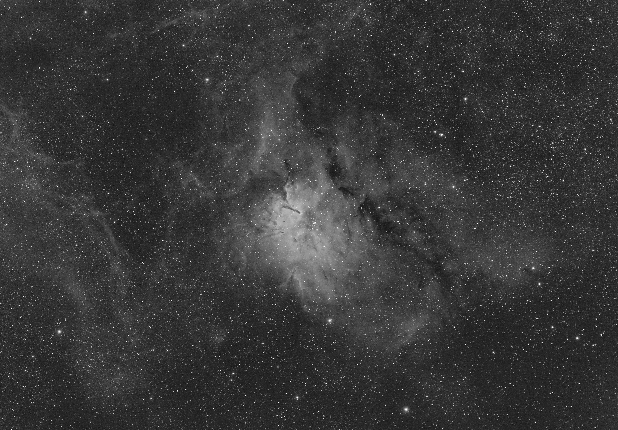 NGC6823 wide field