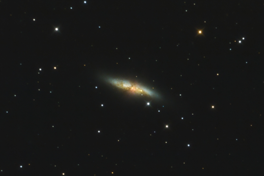 Supernova 2014J v M82 