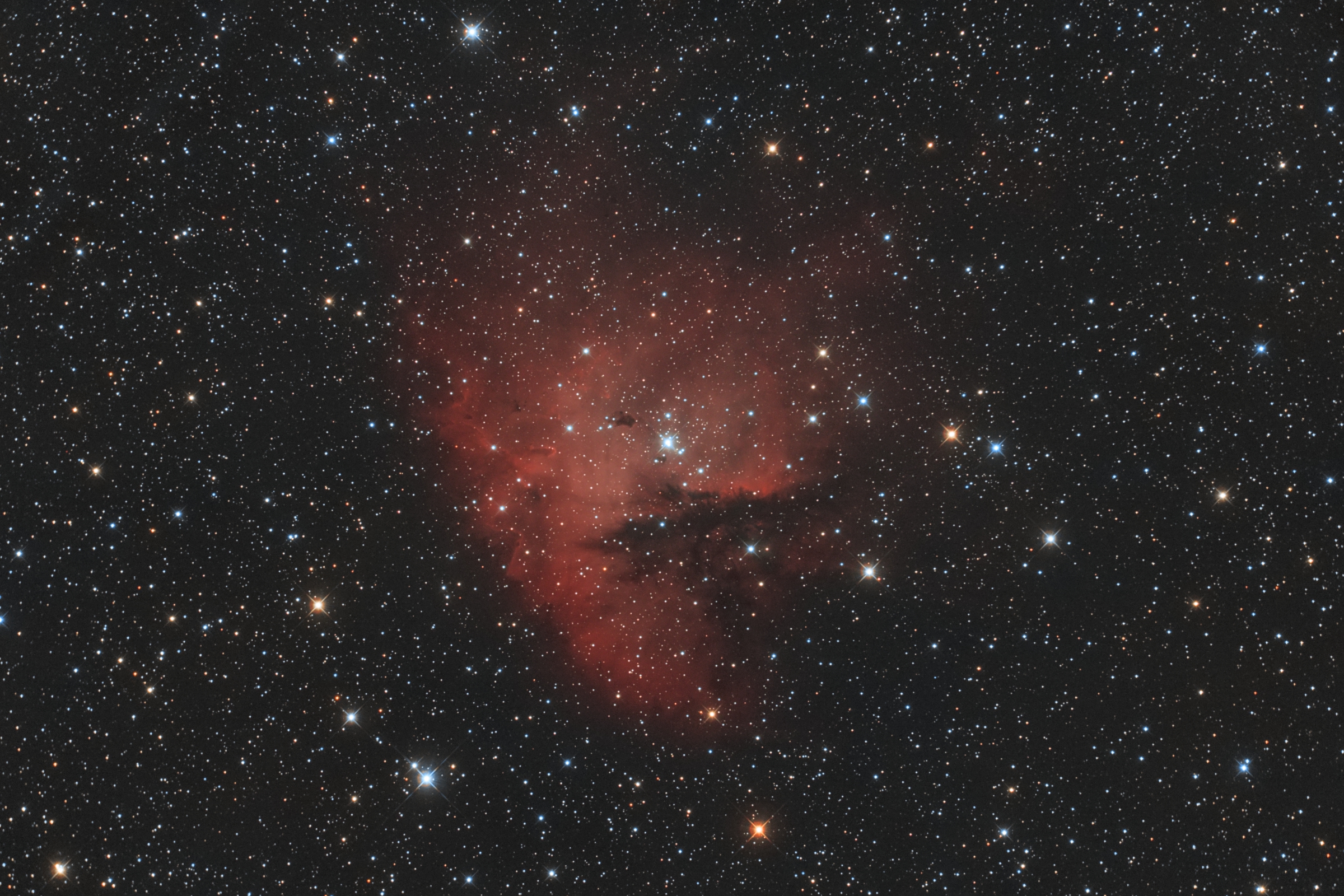 NGC281 Pacman