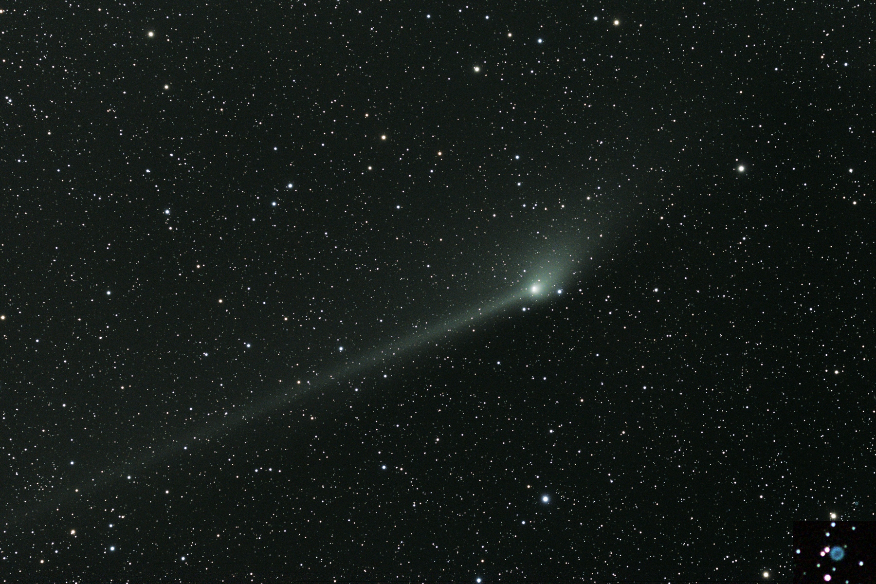 kometa PanSTARRS a NGC40