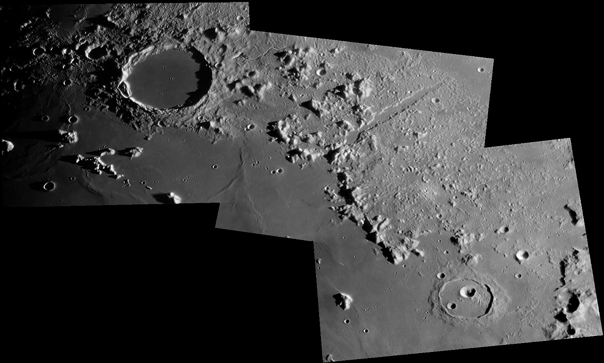 Plato + Vallis Alpes + Cassini