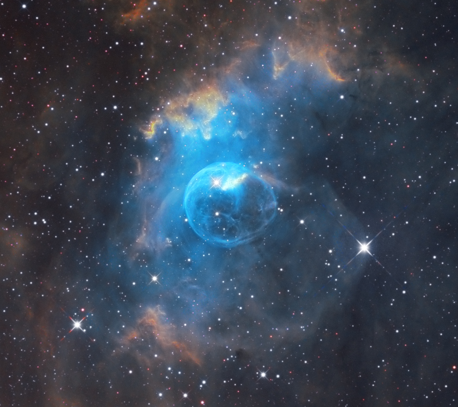 NGC7635 Bublinka verze 2
