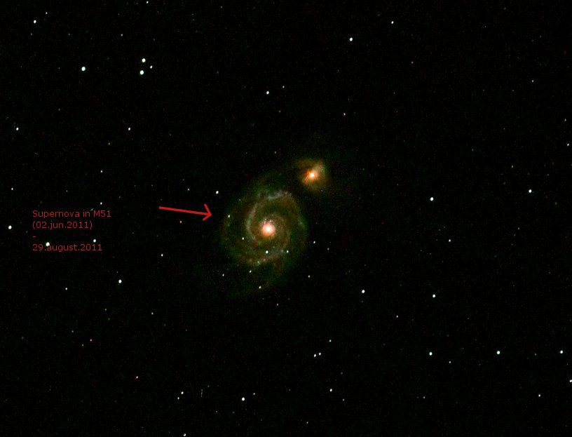 Supernova in M51