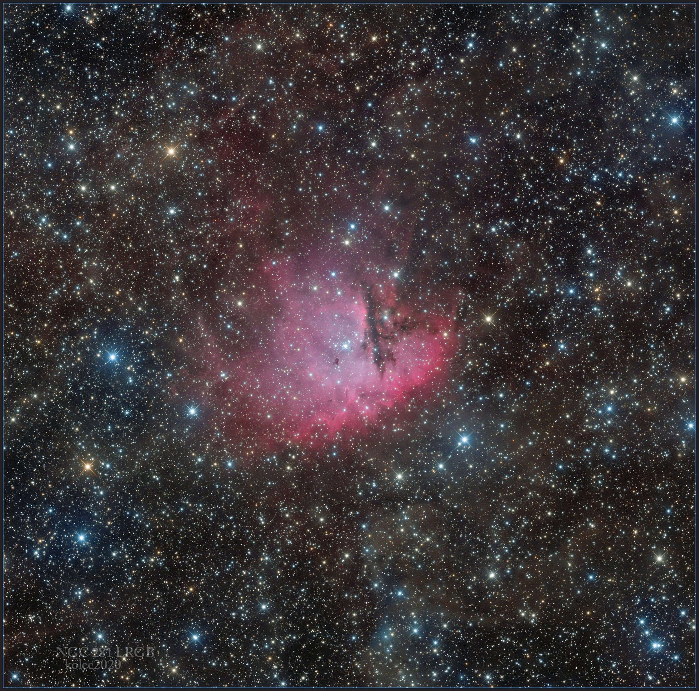 NGC 281 RGB Pacman