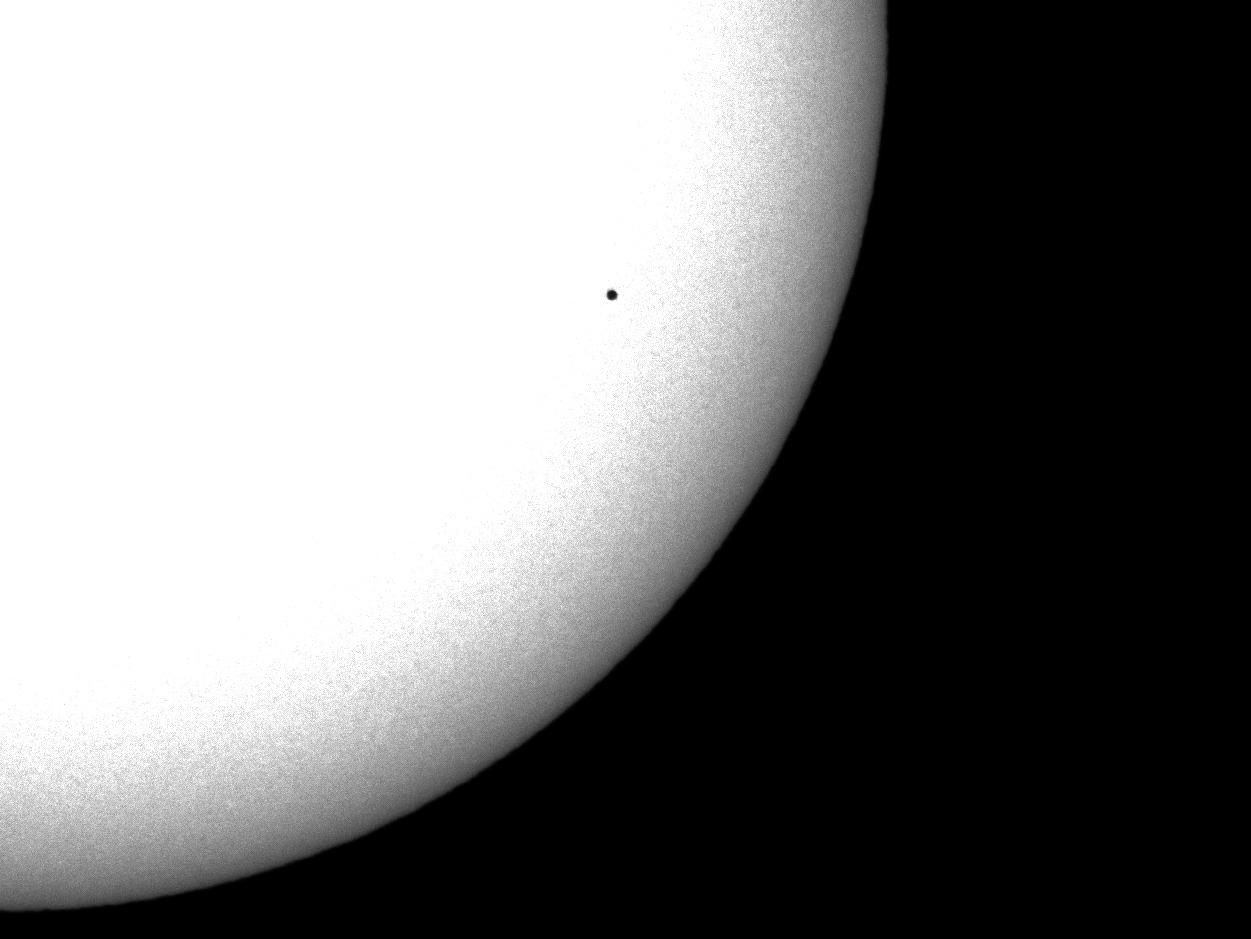 Merkur přechod Slunce