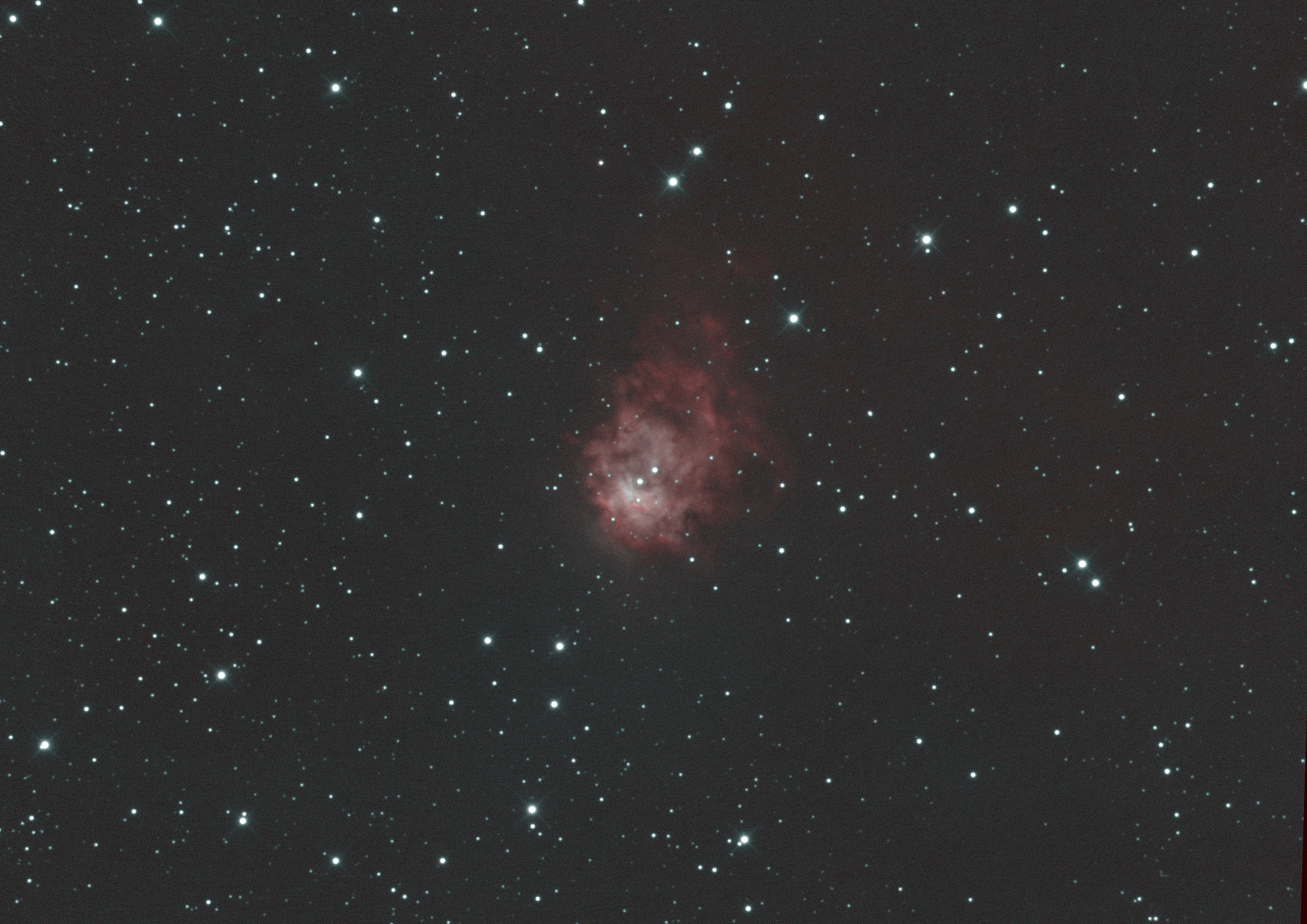 NGC7538 BiColor pokus