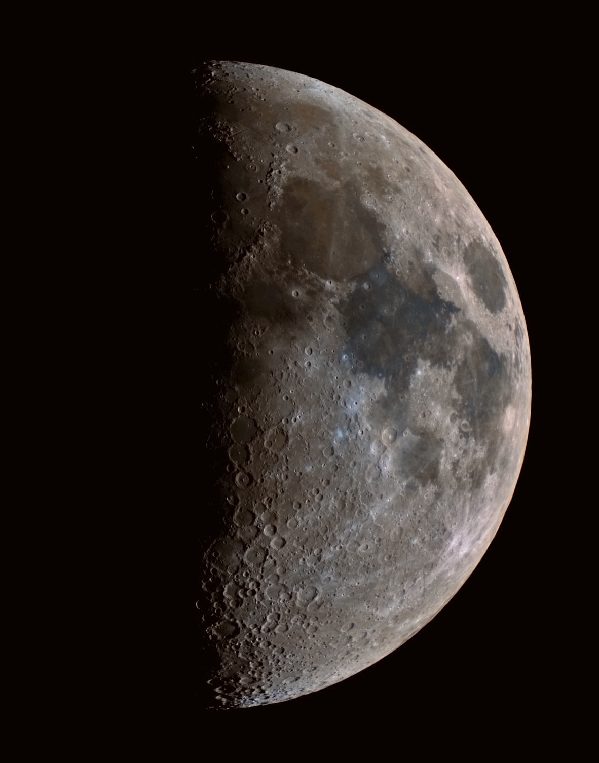 Mesiac - prvá štvrť, ver.2