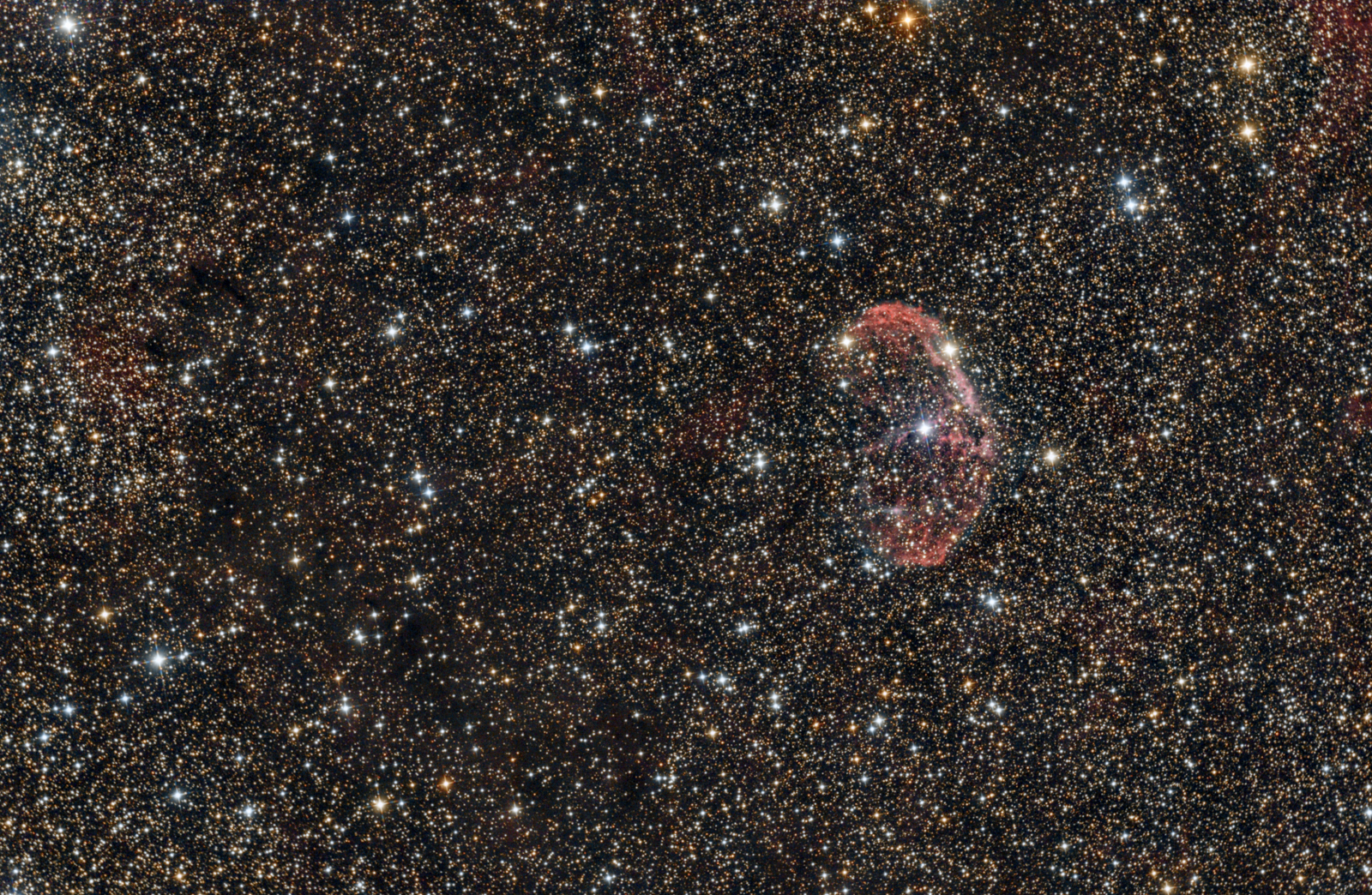 NGC 6888, Srpkova mlhovina v Cyg