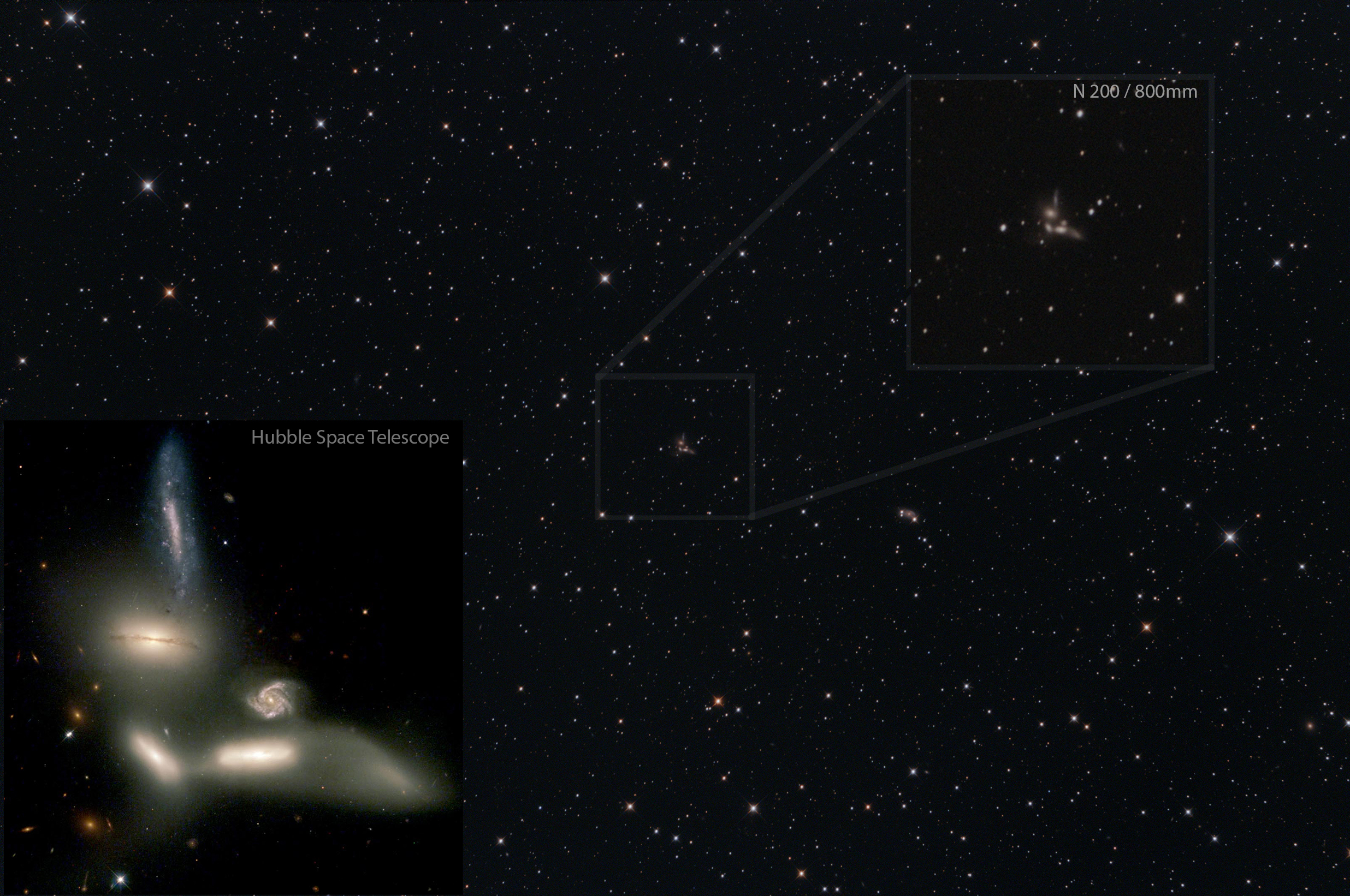 Seyfertuv sextet v Hadu, NGC 6027, HCG 79