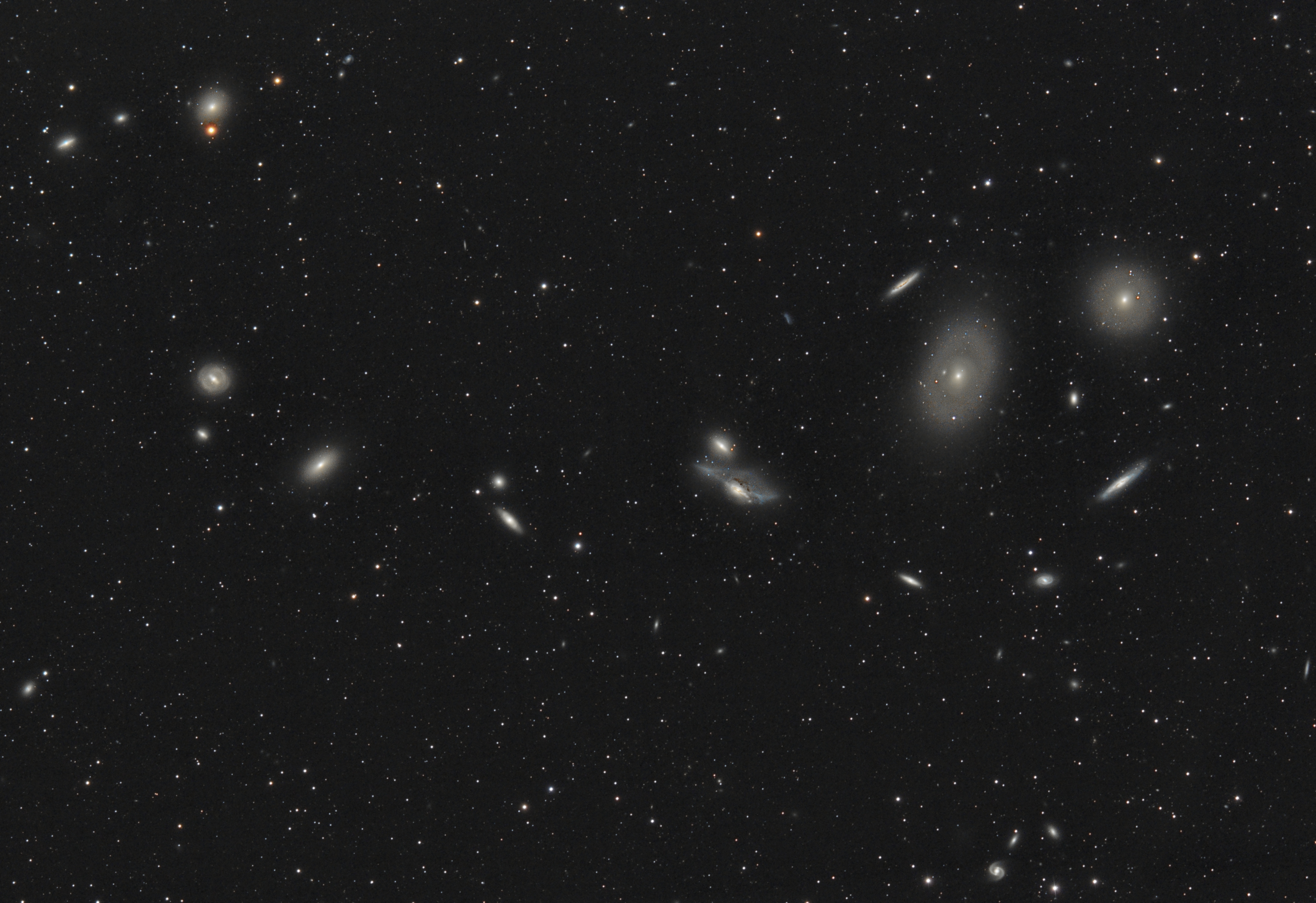 NGC4435 The Eys M84 M86