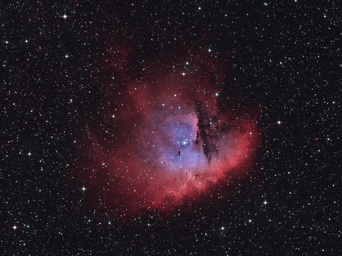 NGC281, Pacman nebula